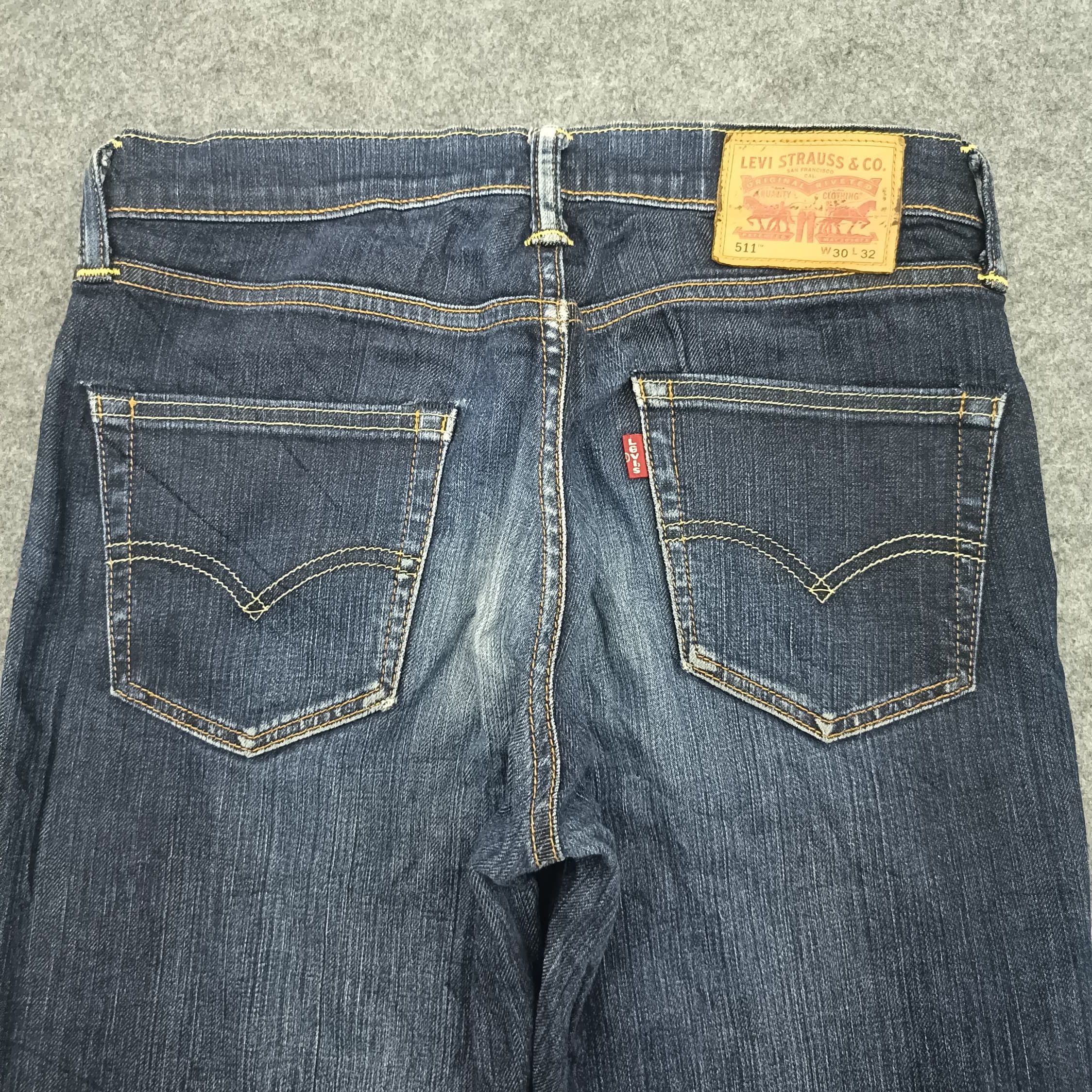 Levi's Vintage Levis 511 Distressed Denim Kurt Cobain Style Size US 30 / EU 46 - 13 Thumbnail