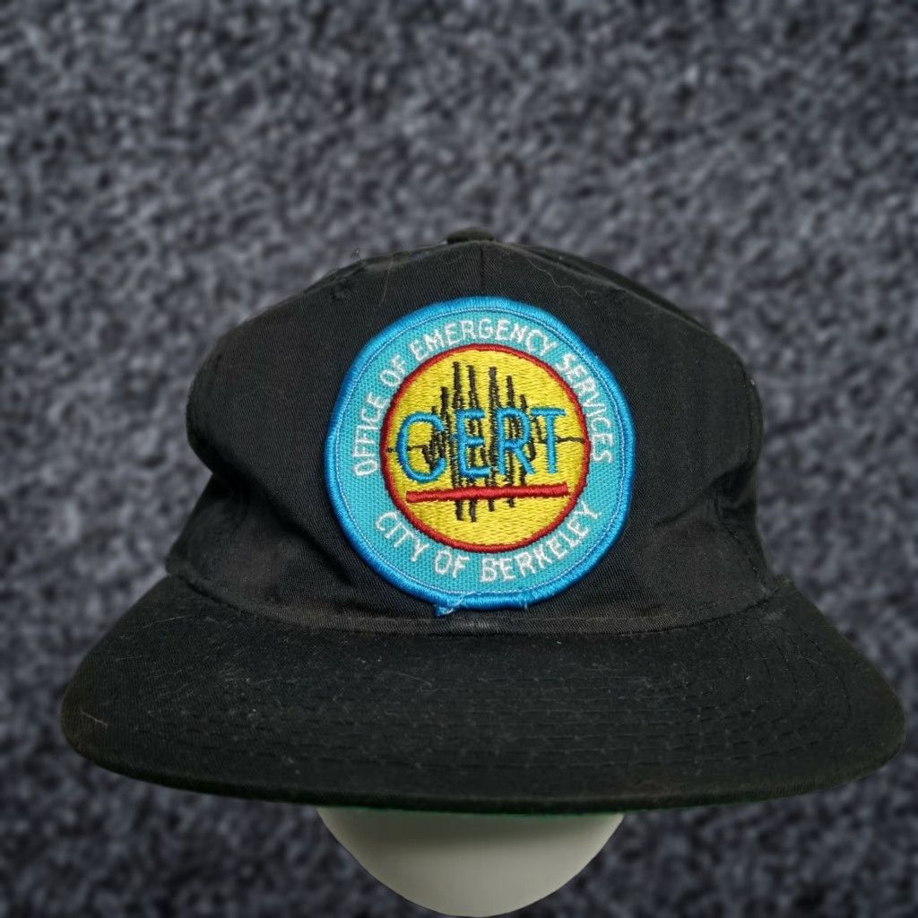 Vintage VINTAGE Berkley Cert Emergency Medical Services Paramedic Adjustable Dad Cap Hat Size ONE SIZE - 1 Thumbnail