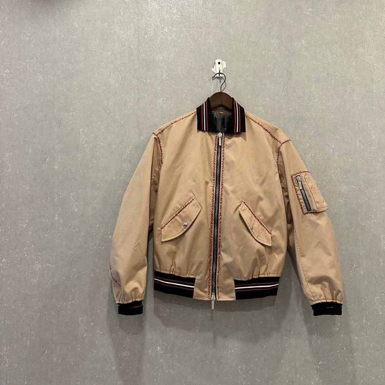 Dior Dior Contrast color stand-up collar woven sports jacket 250 Size US S / EU 44-46 / 1 - 1 Thumbnail