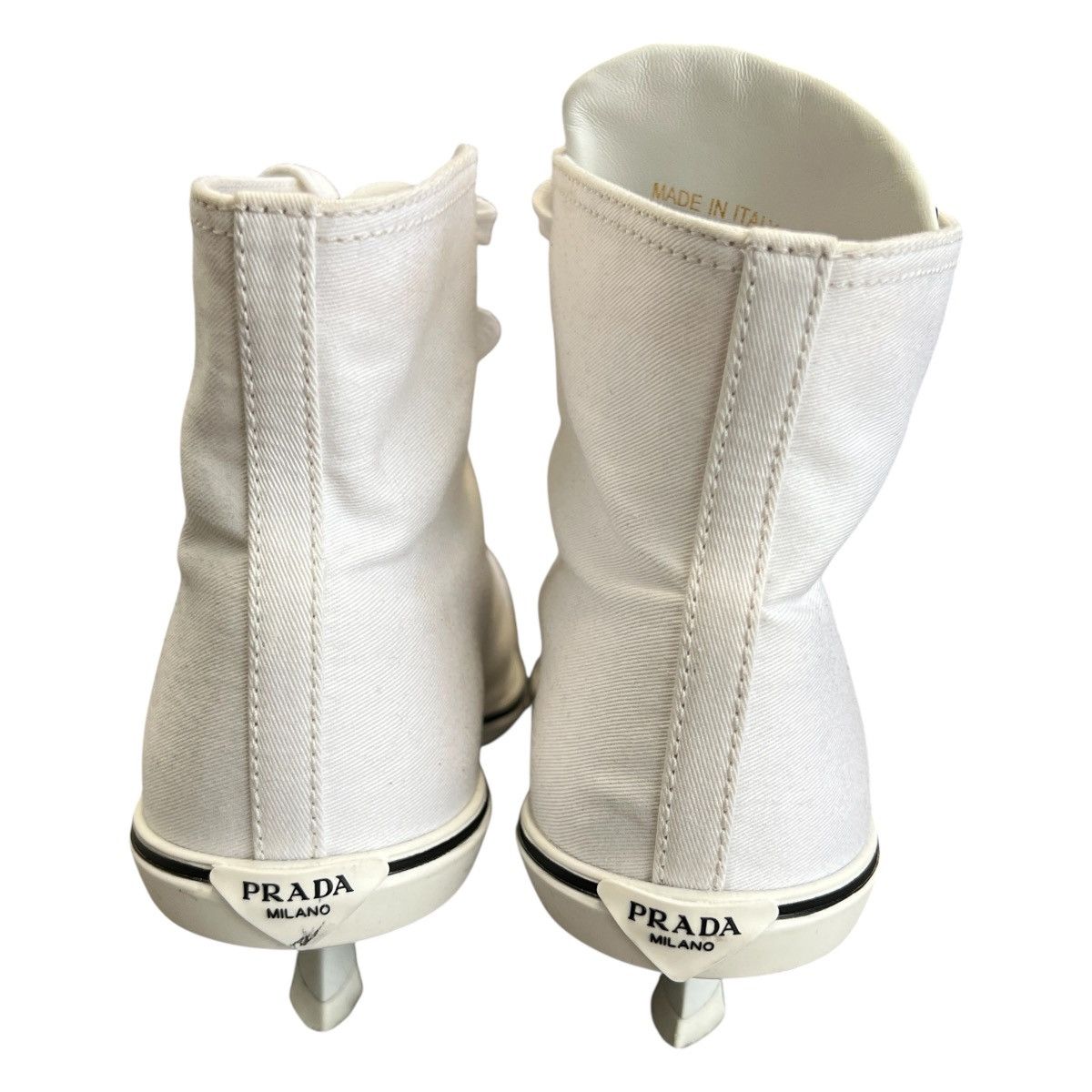 Prada PRADA 2021SS SYNTHESIS HEELED HIGH-TOPSNEAKERS Size US 8 / IT 38 - 5 Thumbnail