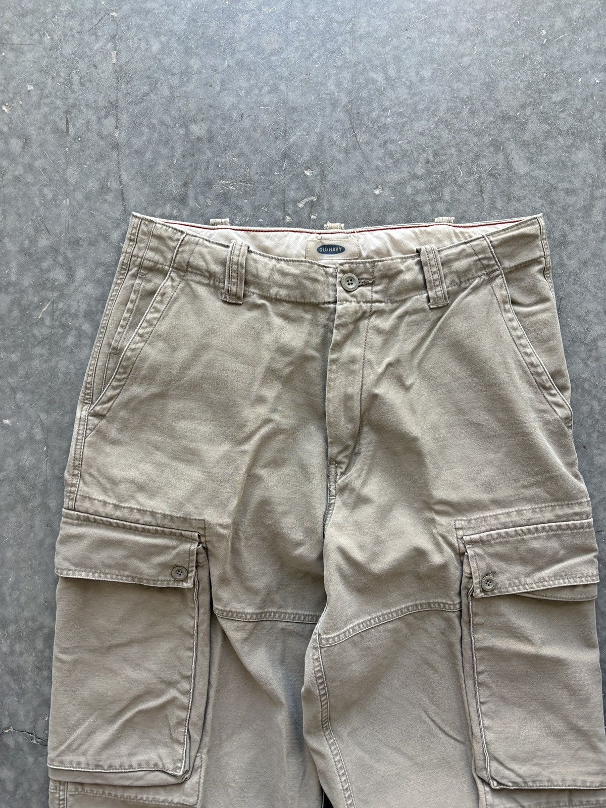 Old Navy Vintage Y2K Old Navy Baggy Cargo Pants 34x34 Size US 34 / EU 50 - 3 Thumbnail