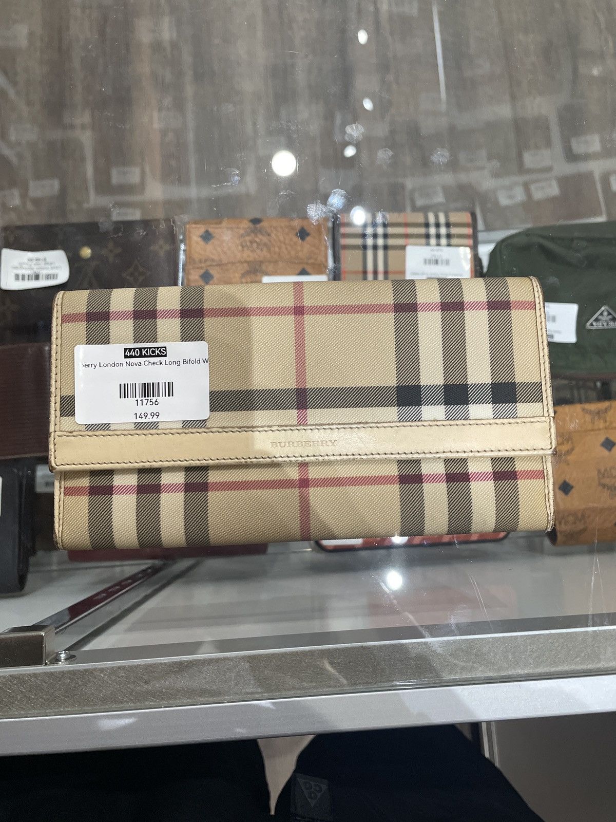 Burberry Burberry London Nova Check Long Bifold Wallet Size ONE SIZE - 1 Thumbnail