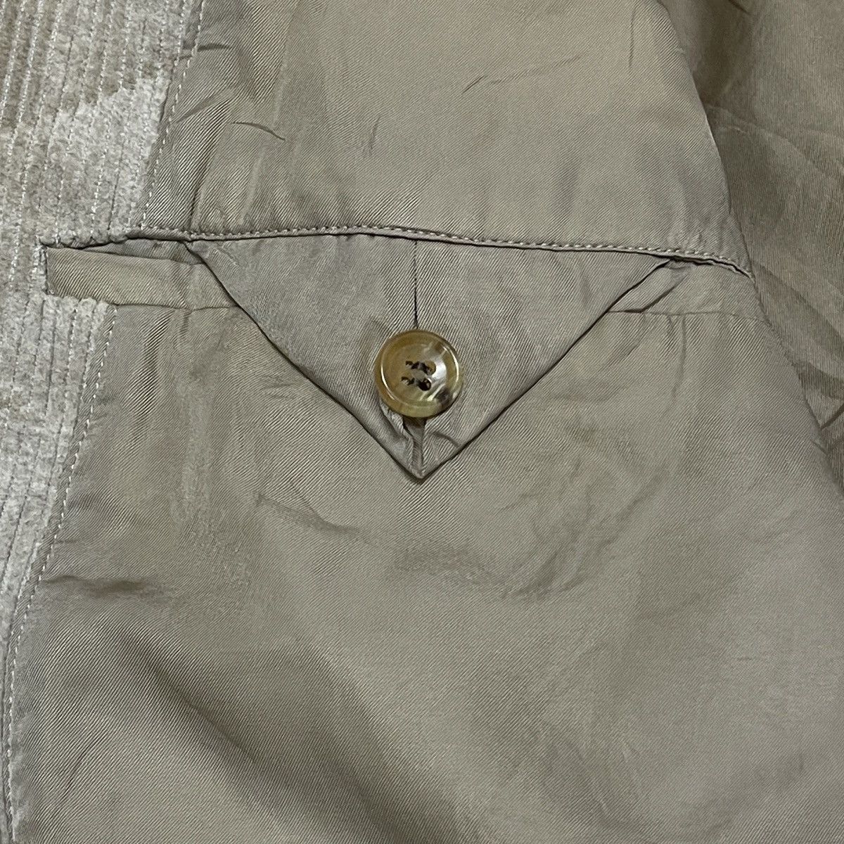 Comme des Garcons Vintage Comme Des Garcons Homme 1993 Corduroy Buttons Jacket Size US M / EU 48-50 / 2 - 20 Thumbnail