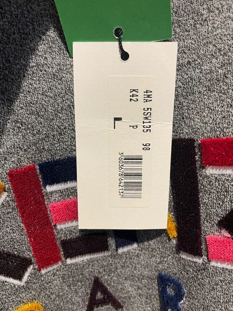 Other KENZO Gray long-sleeve embroidered fleece letters hoodie Size L / US 10 / IT 46 - 5 Thumbnail