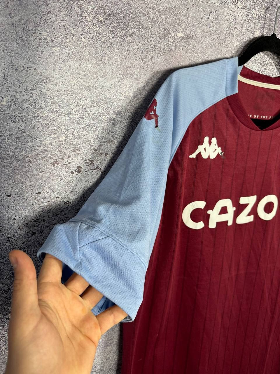 Vintage Vintage Aston Villa 2020/21 Kappa Soccer Jersey Size US XXL / EU 58 / 5 - 8 Thumbnail