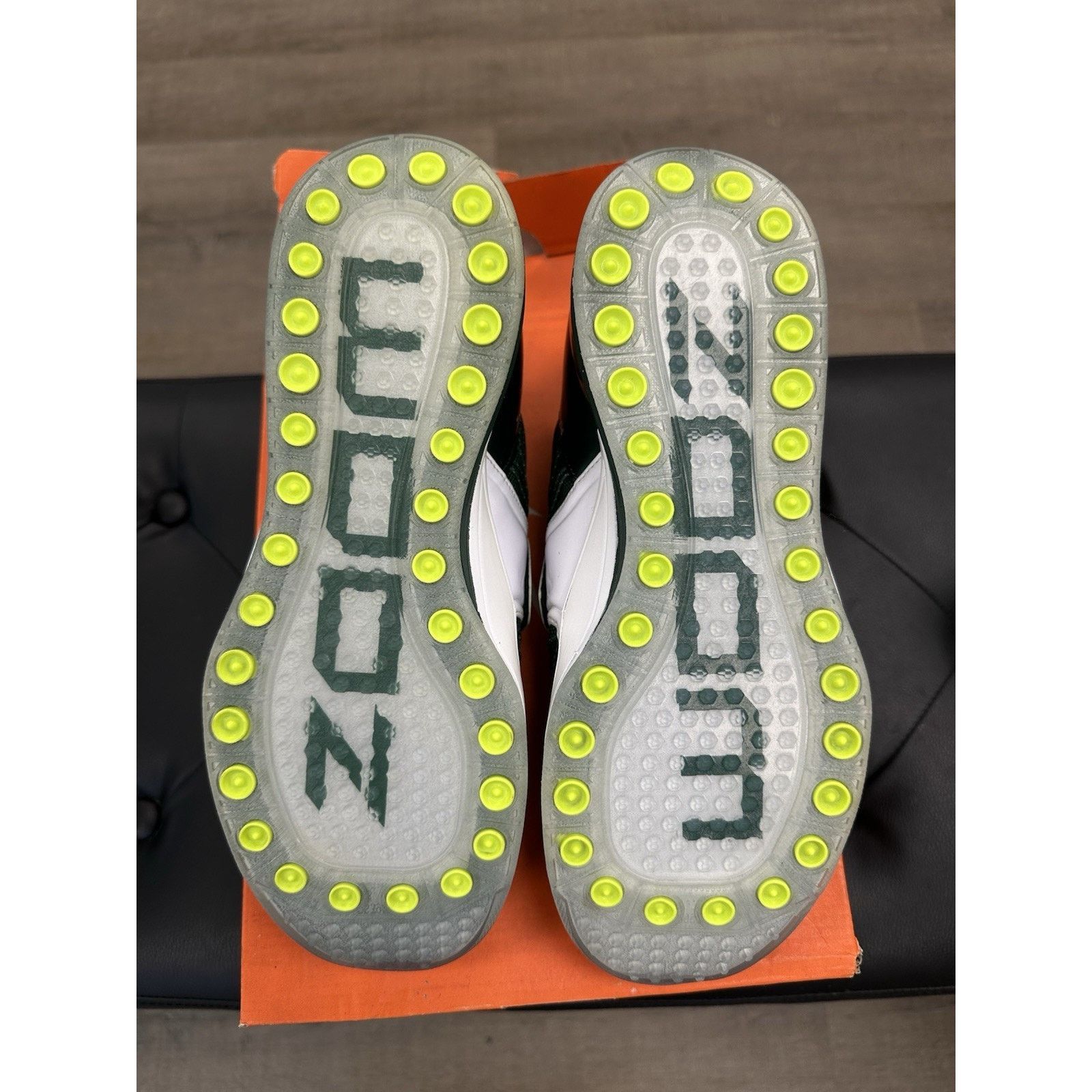 Nike Size 8 - Nike Zoom Revis Green Jets Size US 8 / EU 41 - 7 Thumbnail