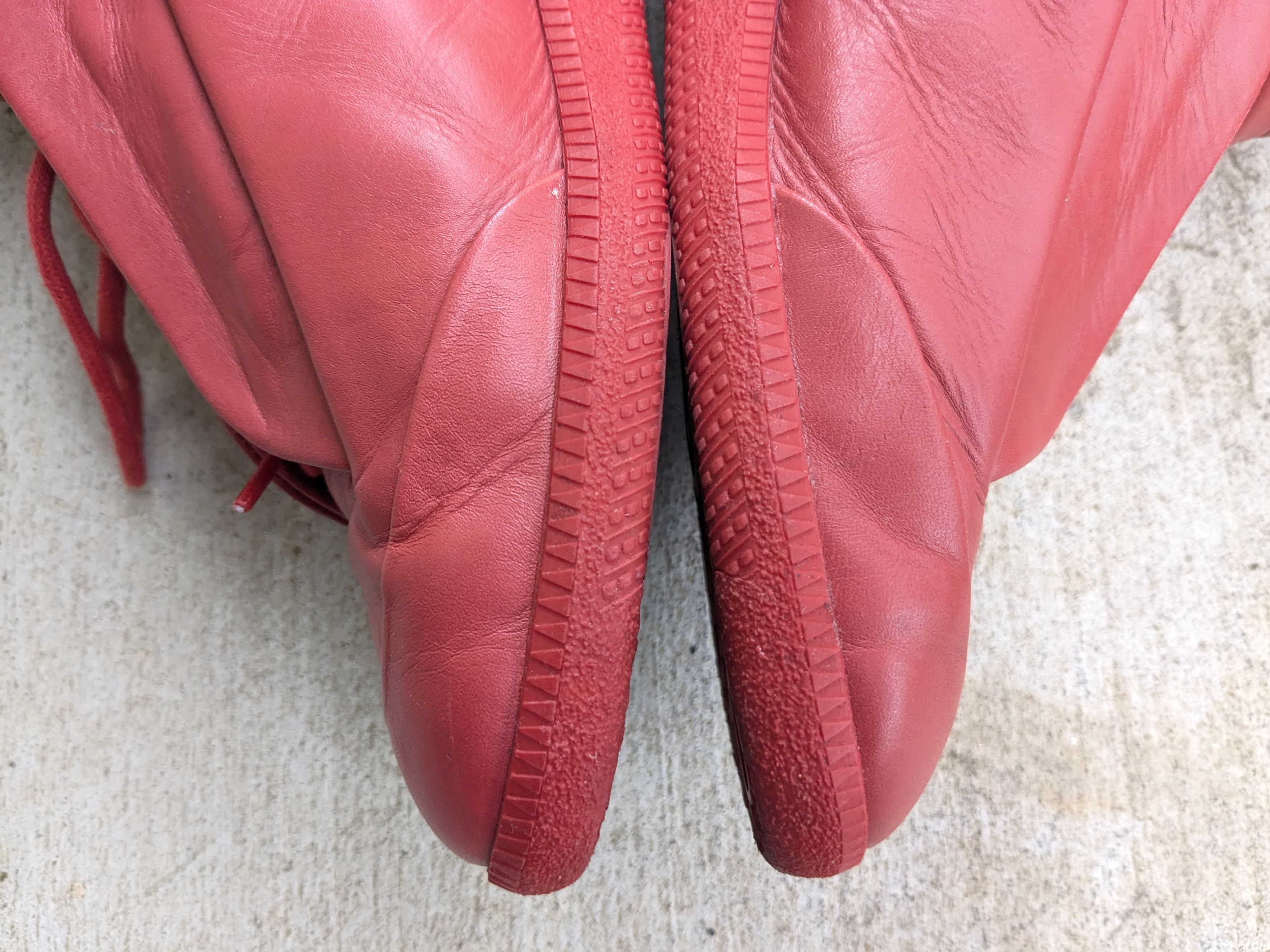 Maison Margiela Maison Margiela Future Red 8 41 Leather High Tops Size US 8 / EU 41 - 13 Thumbnail