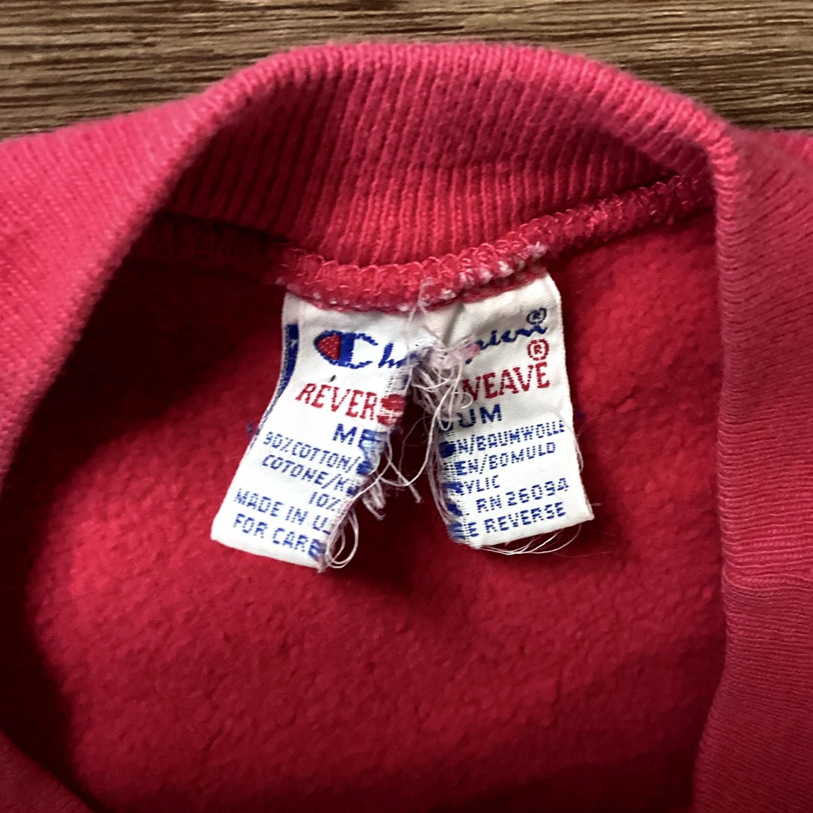 Champion Hot Pink Champion Women's 90's Sweatshirt- Medium Size M / US 6-8 / IT 42-44 - 4 Thumbnail