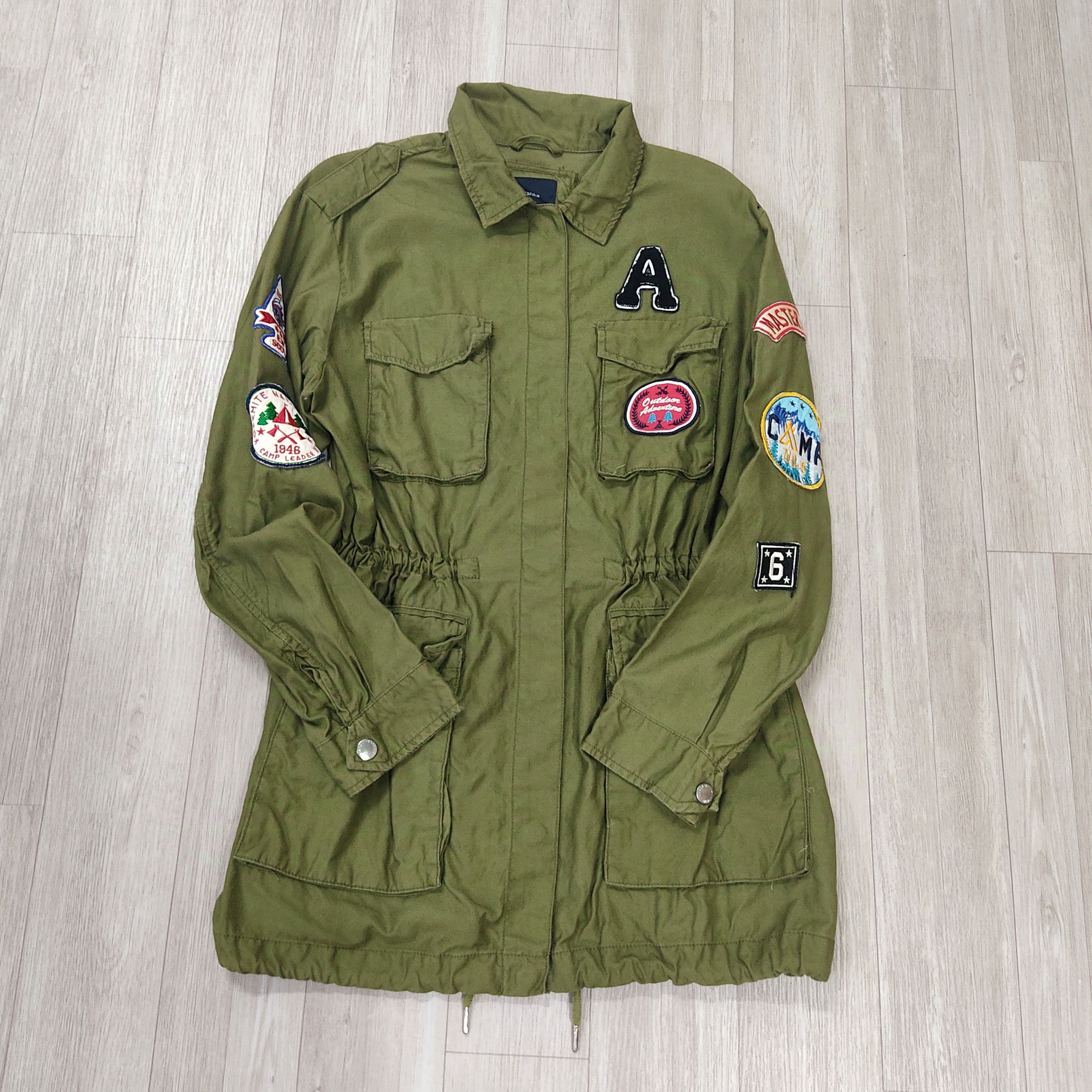 Bershka × Japanese Brand BERSHKA CAMP 5 Mountas Patched Utility Parka Jacket Size L / US 10 / IT 46 - 4 Thumbnail