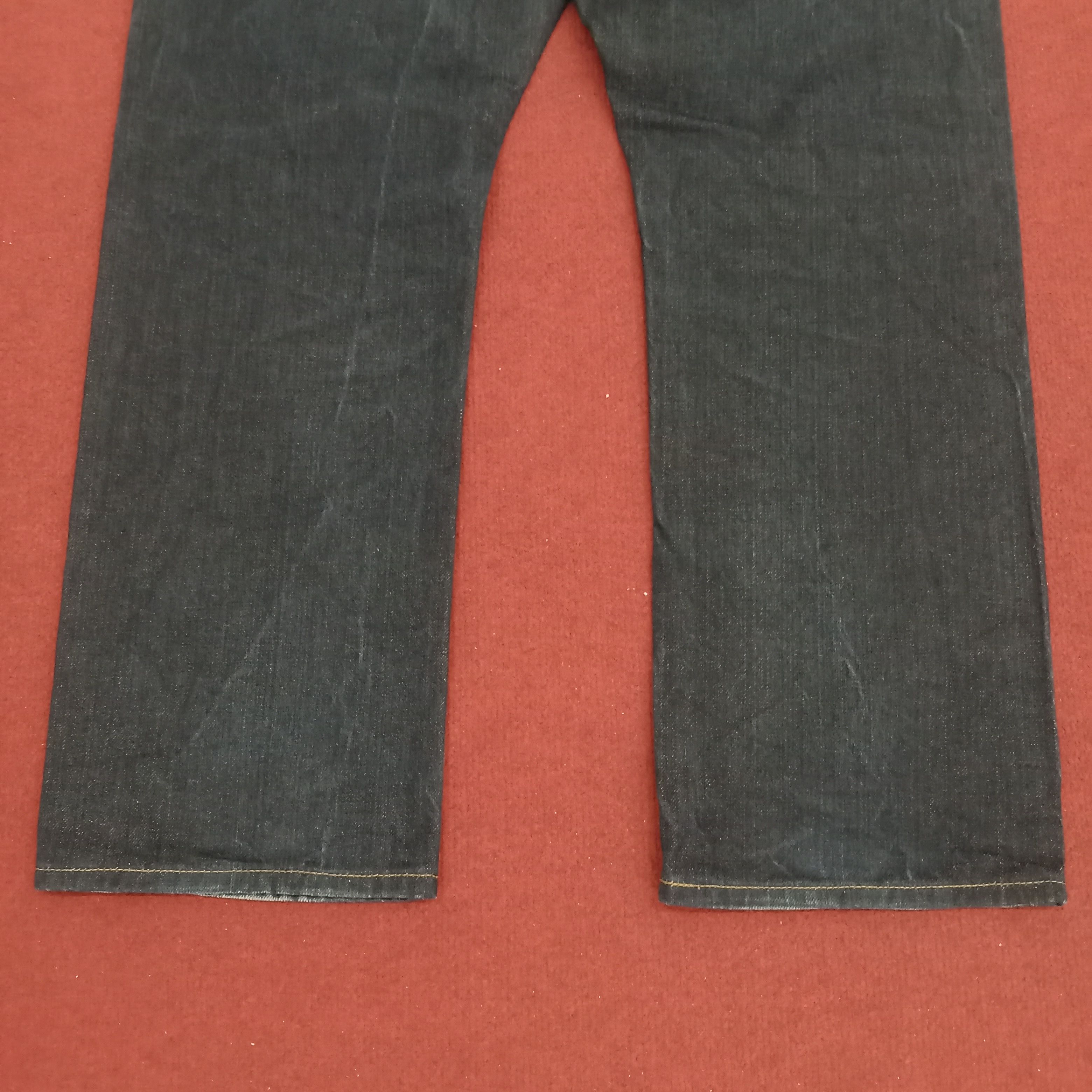 Evisu × Japanese Brand × Vintage Evisu Japanese Streetwear Skater Style Custom Daicock Jeans Size US 32 / EU 48 - 6 Thumbnail