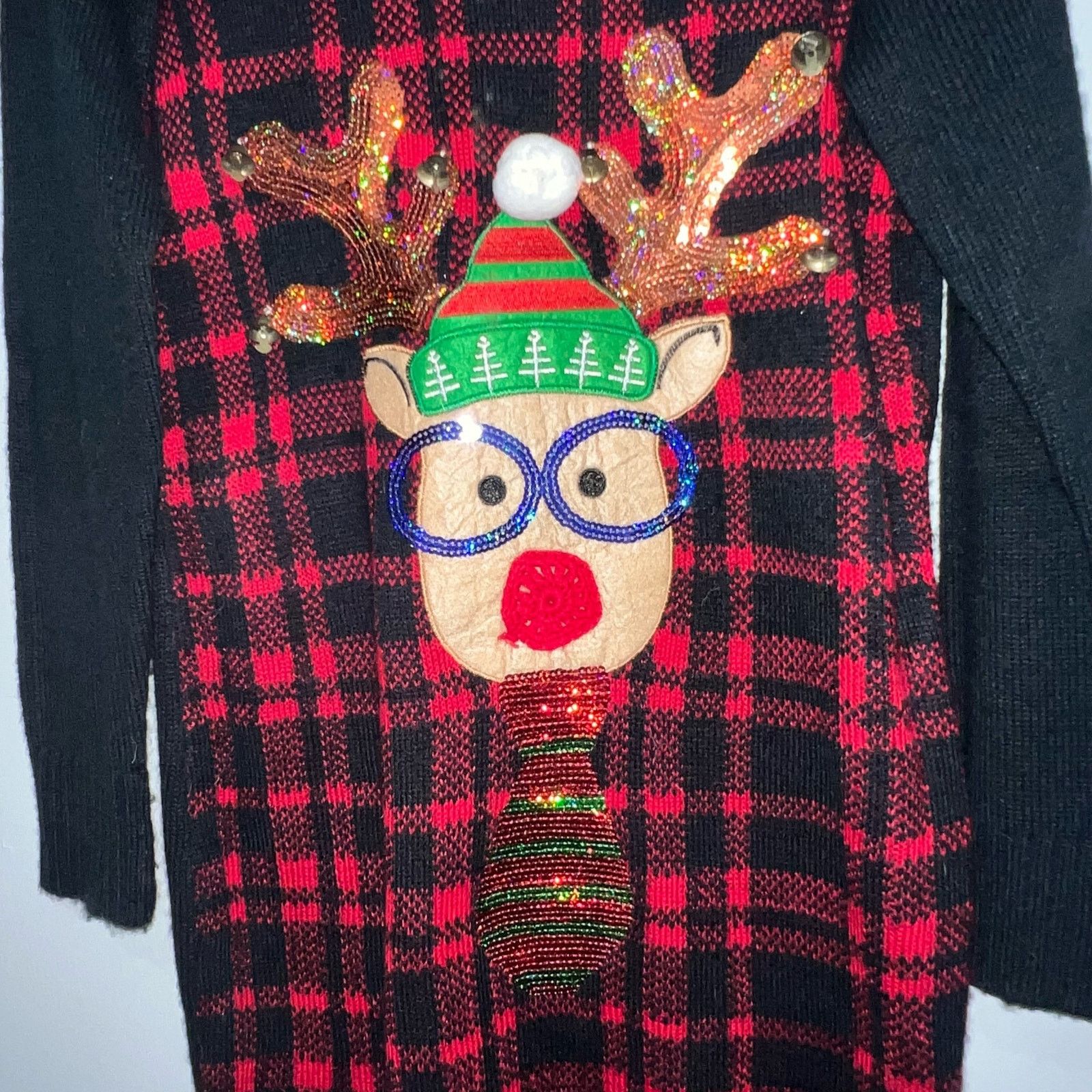 Other Reindeer Ugly Christmas Sweater United States Sweaters SM Size S / US 4 / IT 40 - 6 Thumbnail