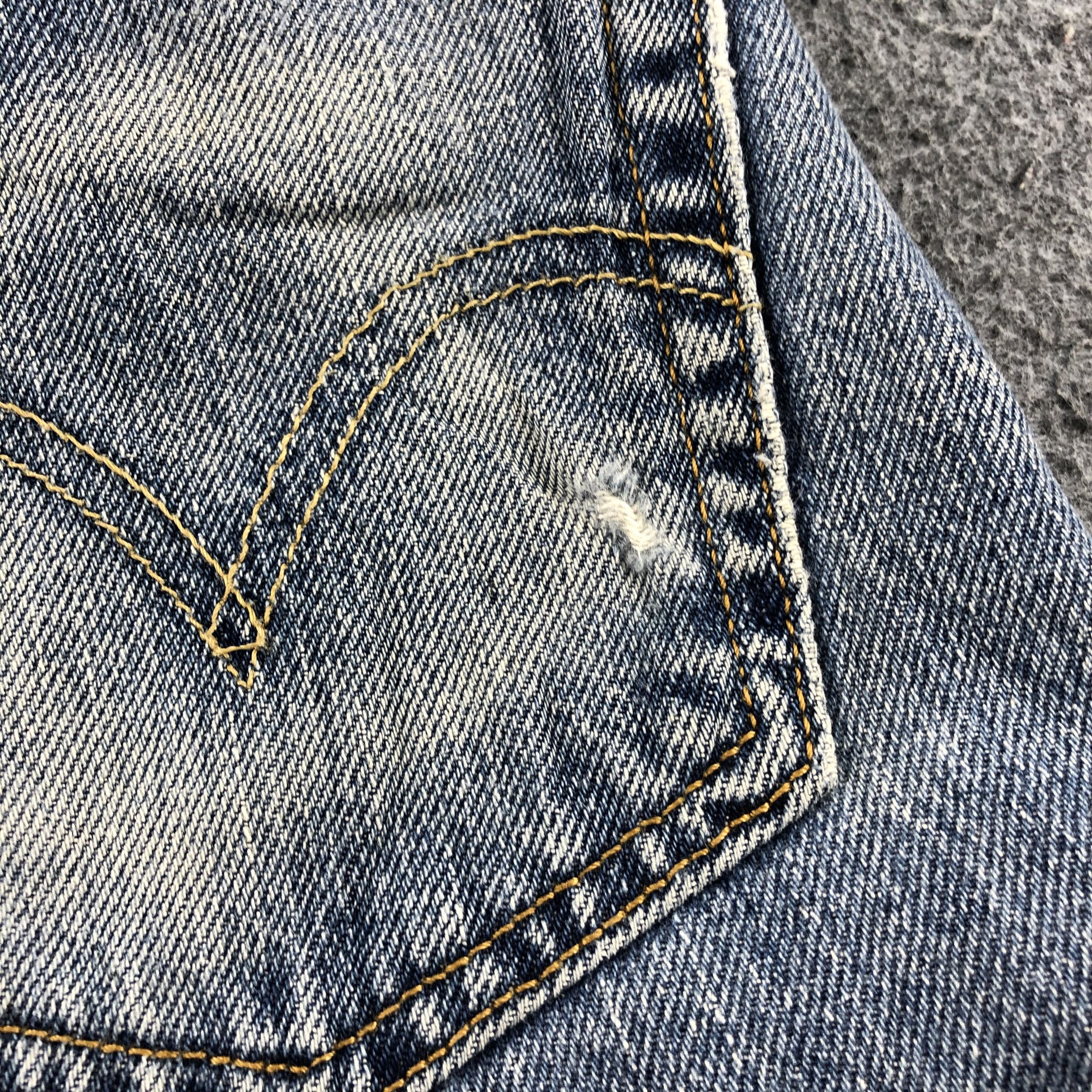 Levi's Vintage Blue Wash Levis 505 Jeans-J2505 Size US 36 / EU 52 - 8 Thumbnail
