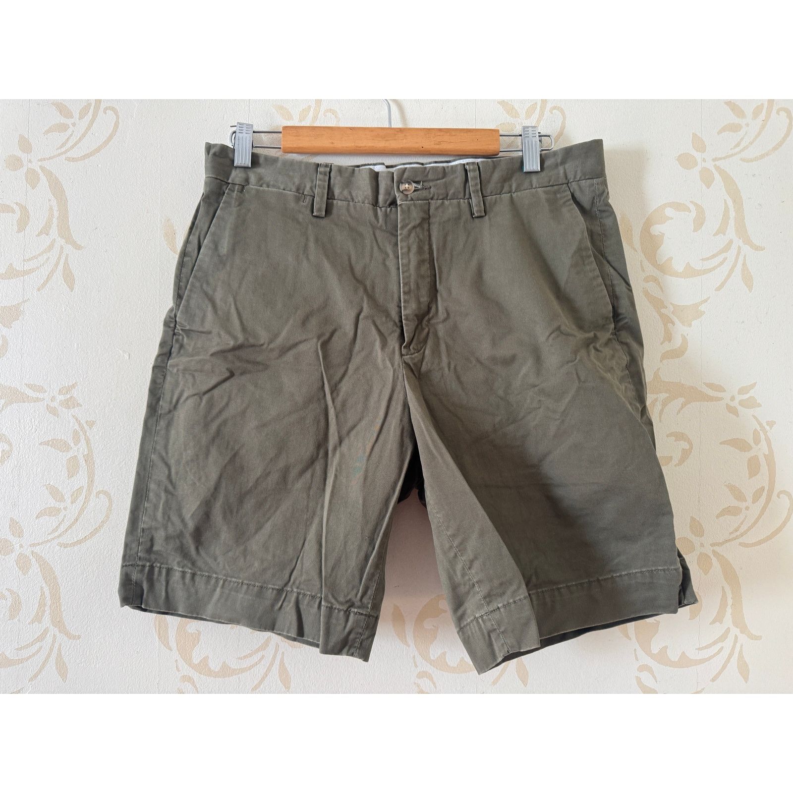 Polo Ralph Lauren Polo Ralph Lauren Olive Green Shorts - 31"" x 8.5" Size US 31 - 2 Thumbnail