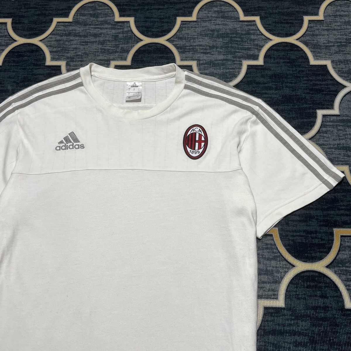 Adidas Ac Milan 2015 Home T-shirt Size US L / EU 52-54 / 3 - 3 Thumbnail