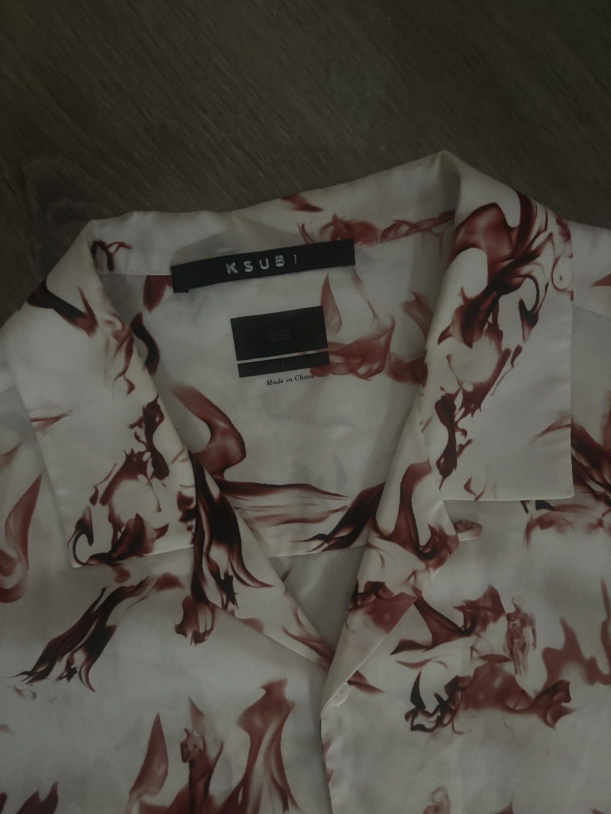 Designer × Ksubi KSUBI FLAME BUTTON UP Size US L / EU 52-54 / 3 - 4 Thumbnail