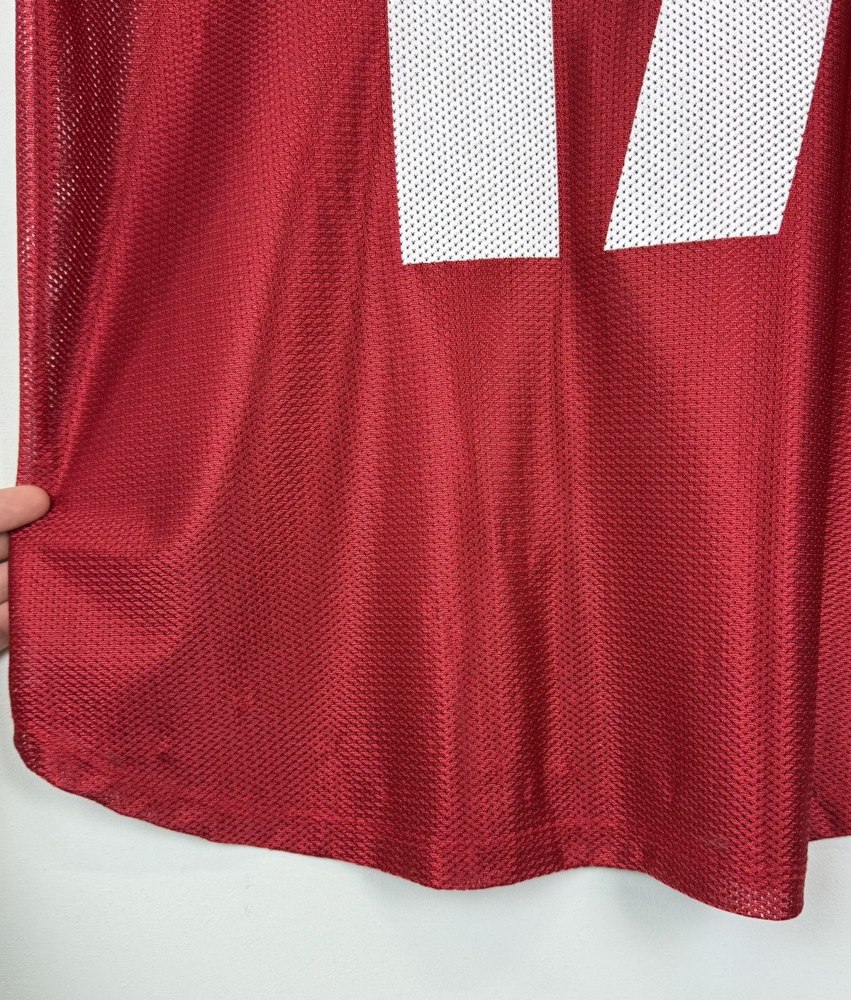 Other Project Social T V-neck Boston #17 Jersey Mesh Shirt Red Top Size US M / EU 48-50 / 2 - 5 Thumbnail