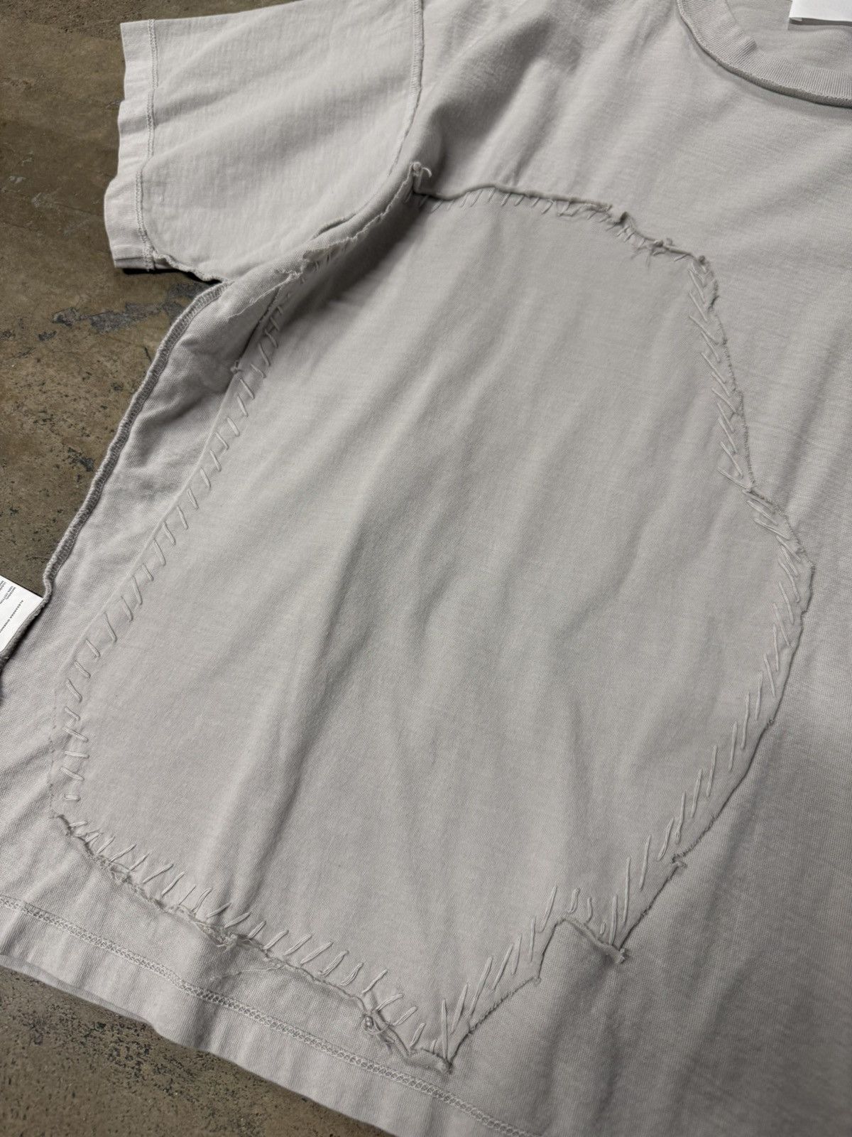 ALEXANDER DIGENOVA Alexander Digenova Grey Scrap Tee Size US M / EU 48-50 / 2 - 2 Thumbnail