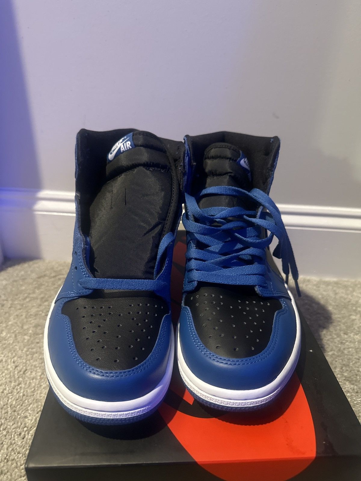 Jordan Brand × Nike Jordan 1 Dark Marina blue Size US 9.5 / EU 42-43 - 3 Thumbnail