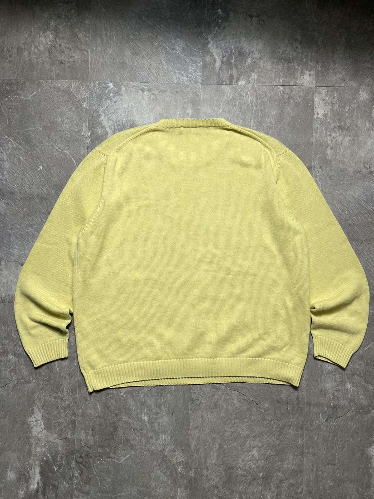 Yves Saint Laurent Vintage Yves Saint Laurent Knit Sweater YSL Logo 90s Y2K Size US XL / EU 56 / 4 - 4 Thumbnail