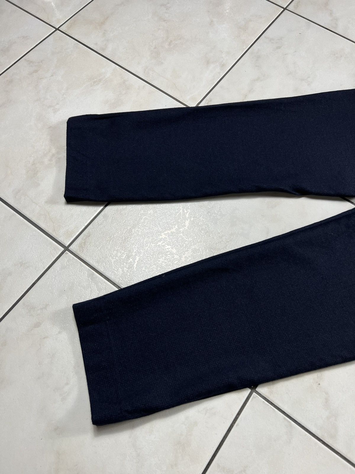 Dior Dior hedi slimane wool silk textured navy casual pants suit Size US 30 / EU 46 - 15 Thumbnail