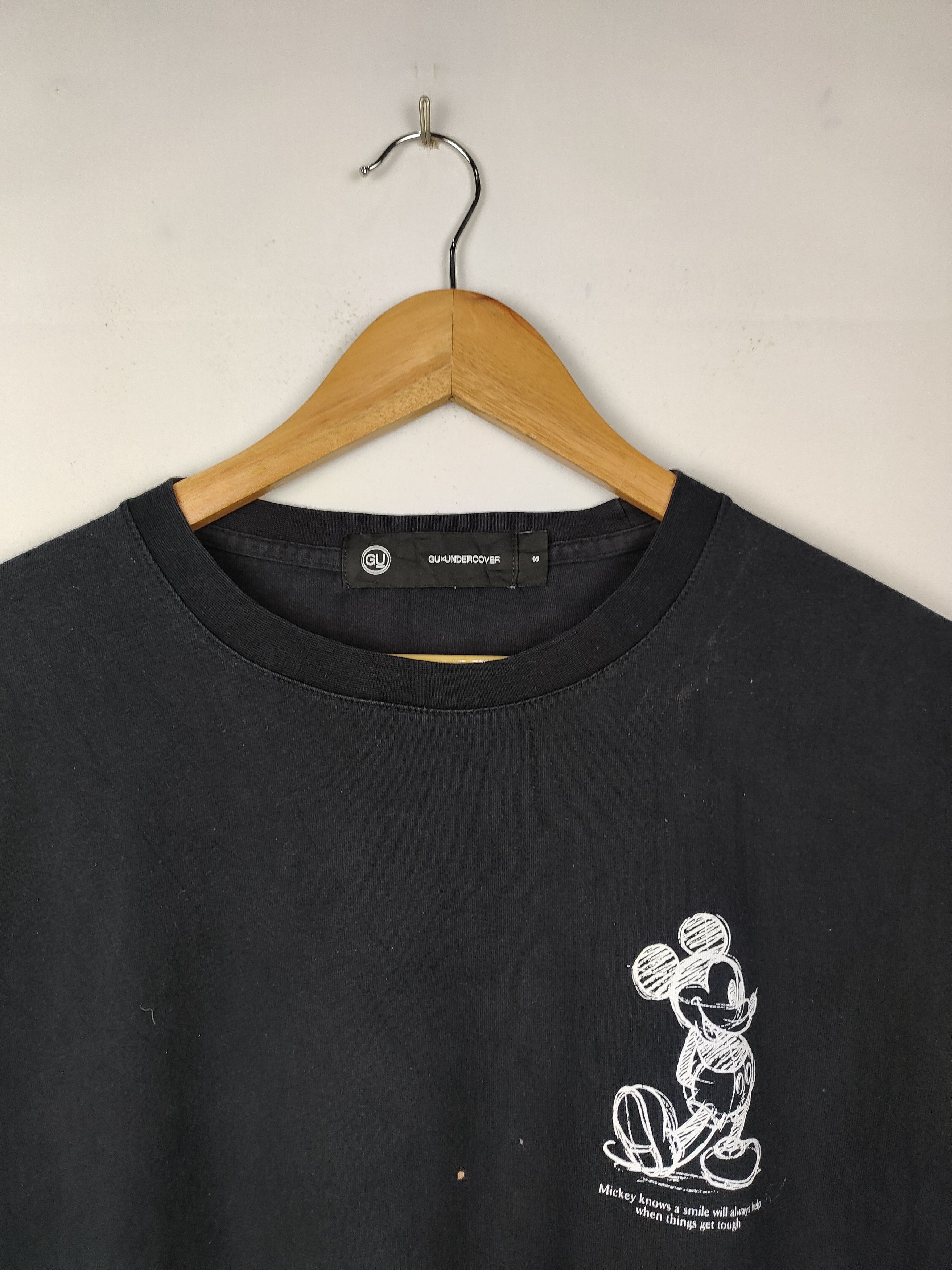 GU × Undercover GU Undercover Mickey Mouse Shirt Size US S / EU 44-46 / 1 - 3 Thumbnail