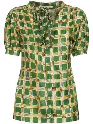 Marni o1w1db10125 Blouses in Green Size S / US 4 / IT 40 - 1 Preview