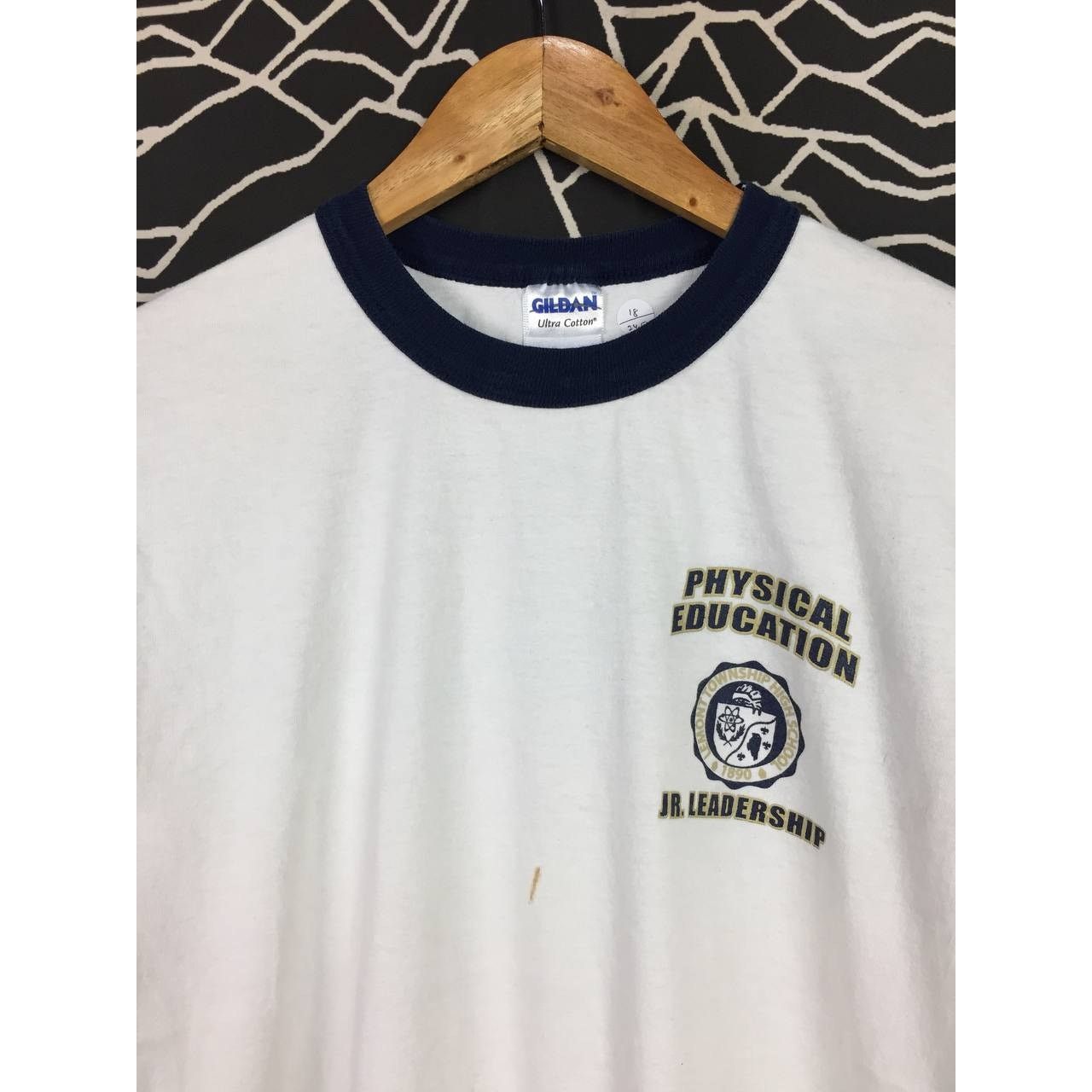 Gildan Lemont Township High School Physical Education Ringer Tee Size US S / EU 44-46 / 1 - 3 Thumbnail