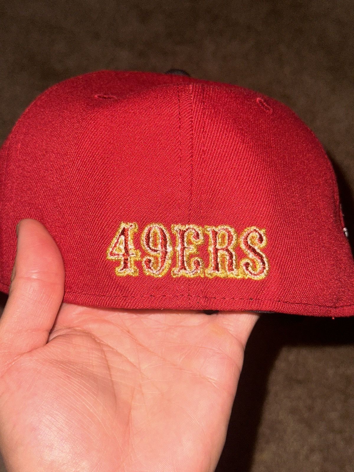 New Era HAT CLUB San Fransisco 49ers Draft Pack Patch Size 7 1/8 Size ONE SIZE - 4 Thumbnail