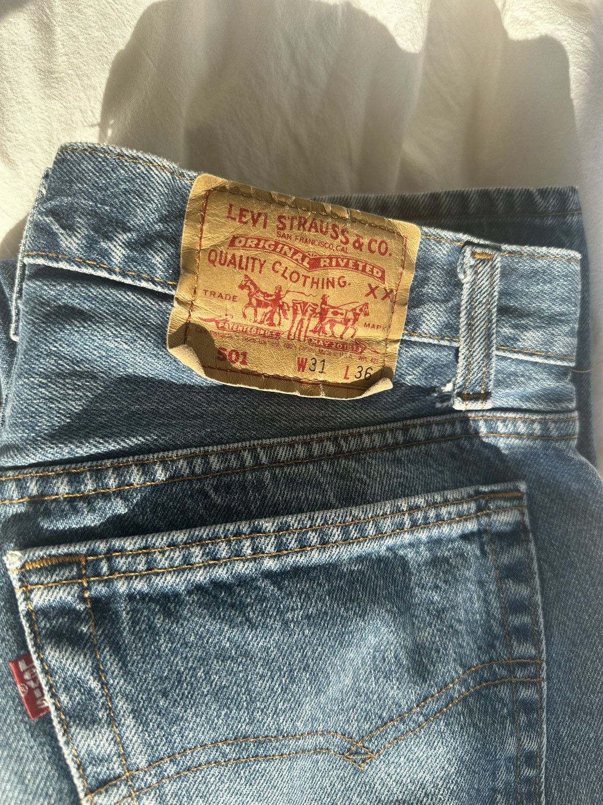 Levi's Levis jeans W31 L36 Size 26" / US 2 / IT 38 - 2 Thumbnail