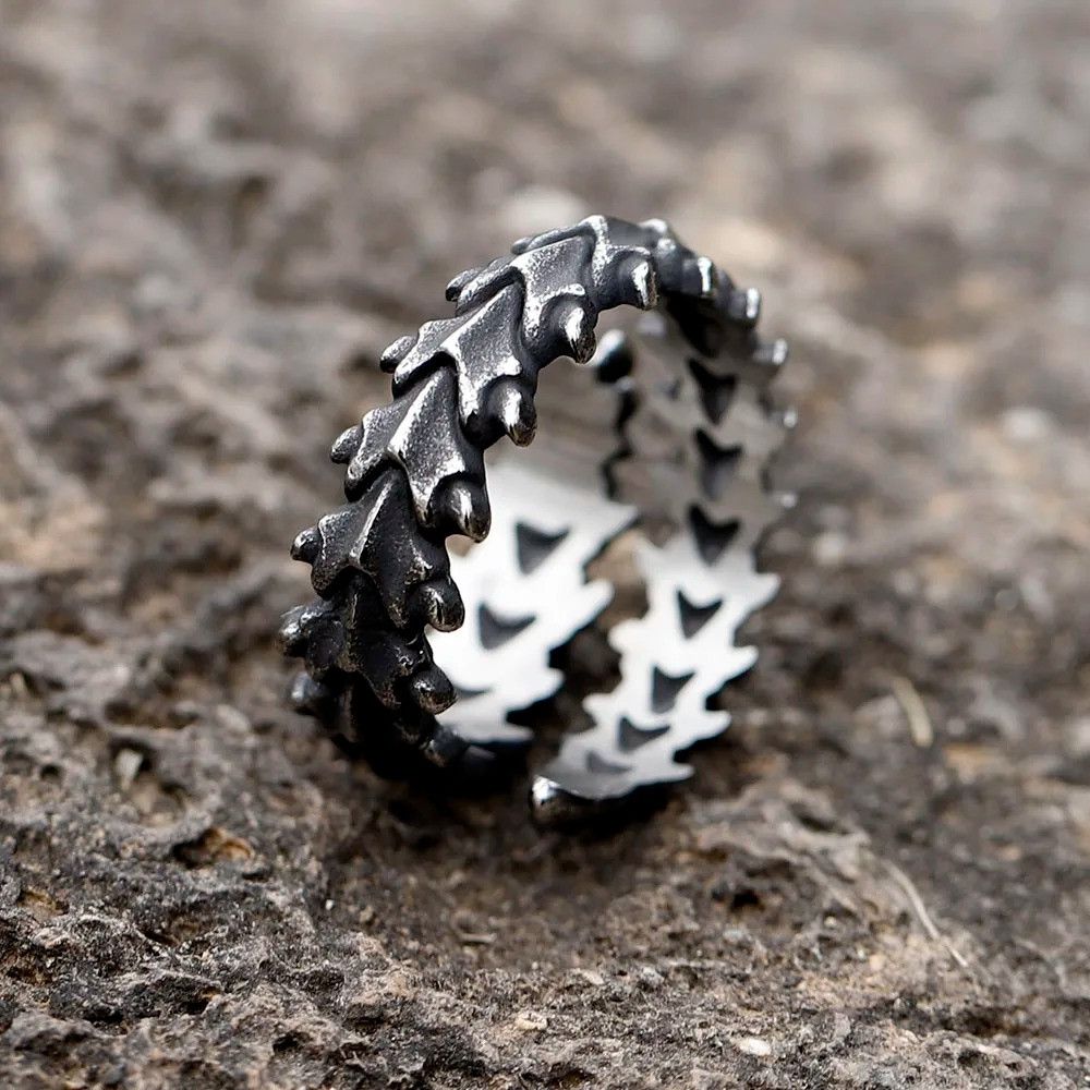 Jewelry 316L stainless steel ring Size ONE SIZE - 2 Thumbnail