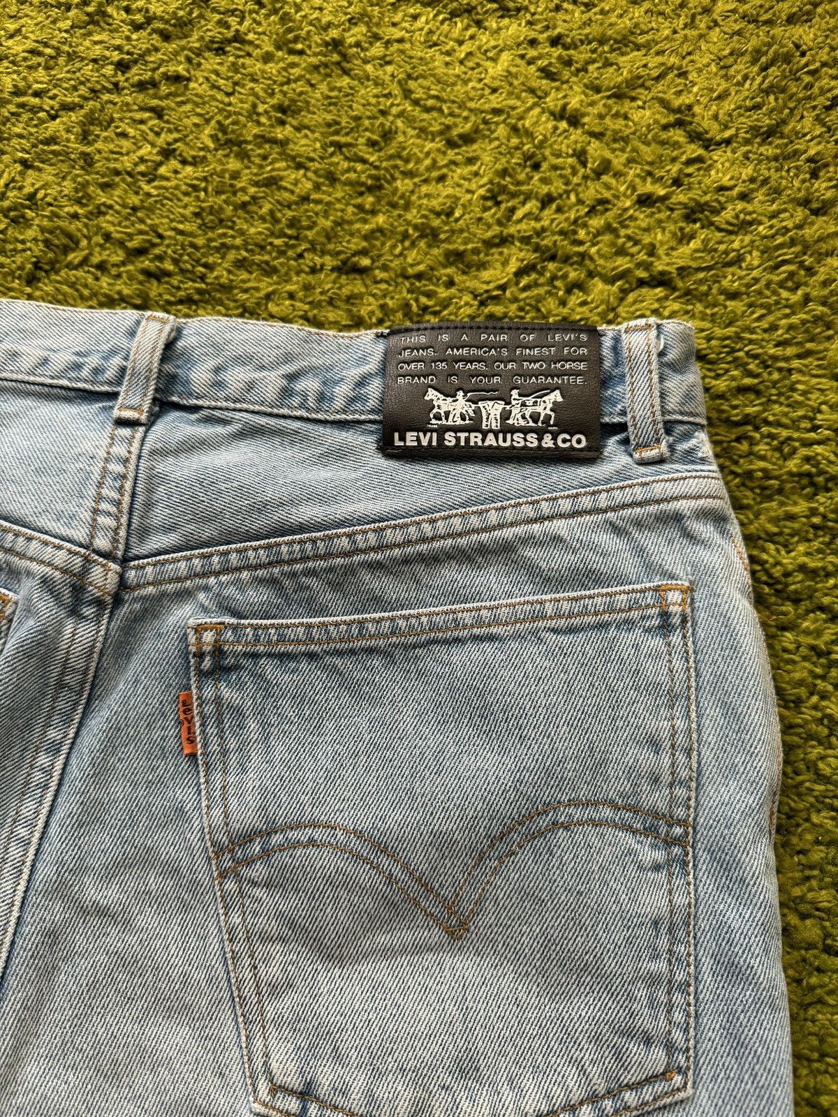 Levi's × Levi's Vintage Clothing × Vintage Levi’s orange tab 90s vintage jeans denim pants Size US 30 / EU 46 - 3 Thumbnail