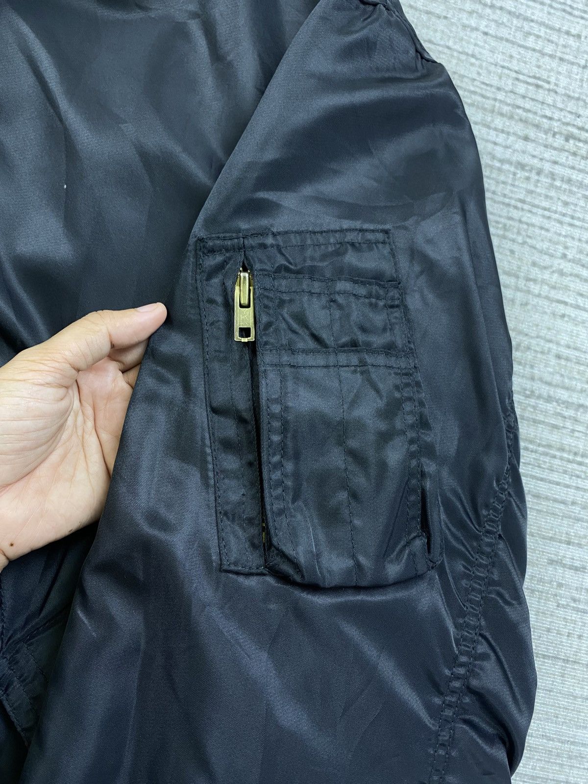 Issey Miyake Vintage Ba-Tsu Reversible Embroidery Bombers Jacket Size US L / EU 52-54 / 3 - 13 Thumbnail