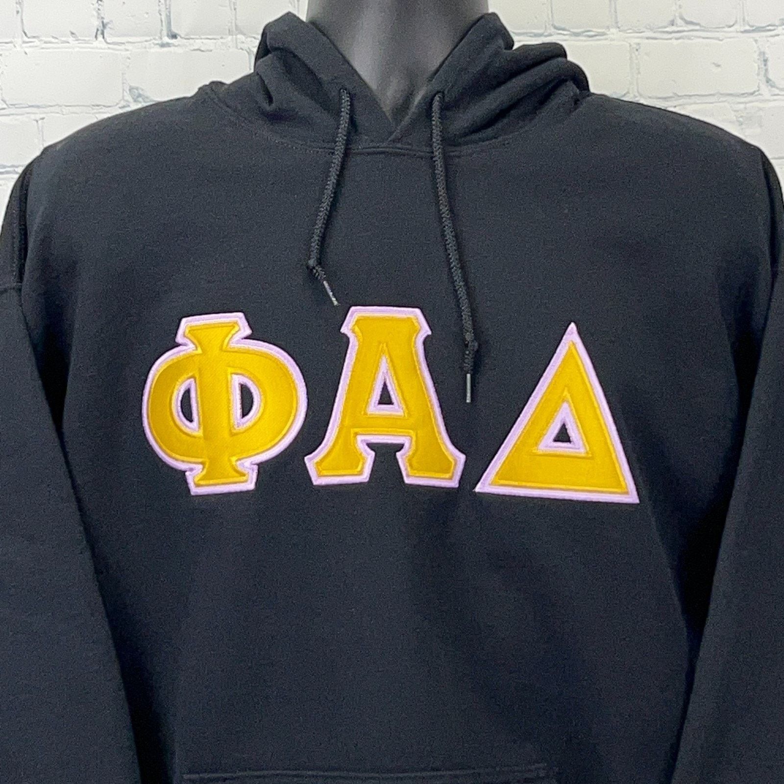 Gildan Phi Alpha Delta Black Hoodie Hooded Sweatshirt Fraternity XL Size US XL / EU 56 / 4 - 1 Thumbnail