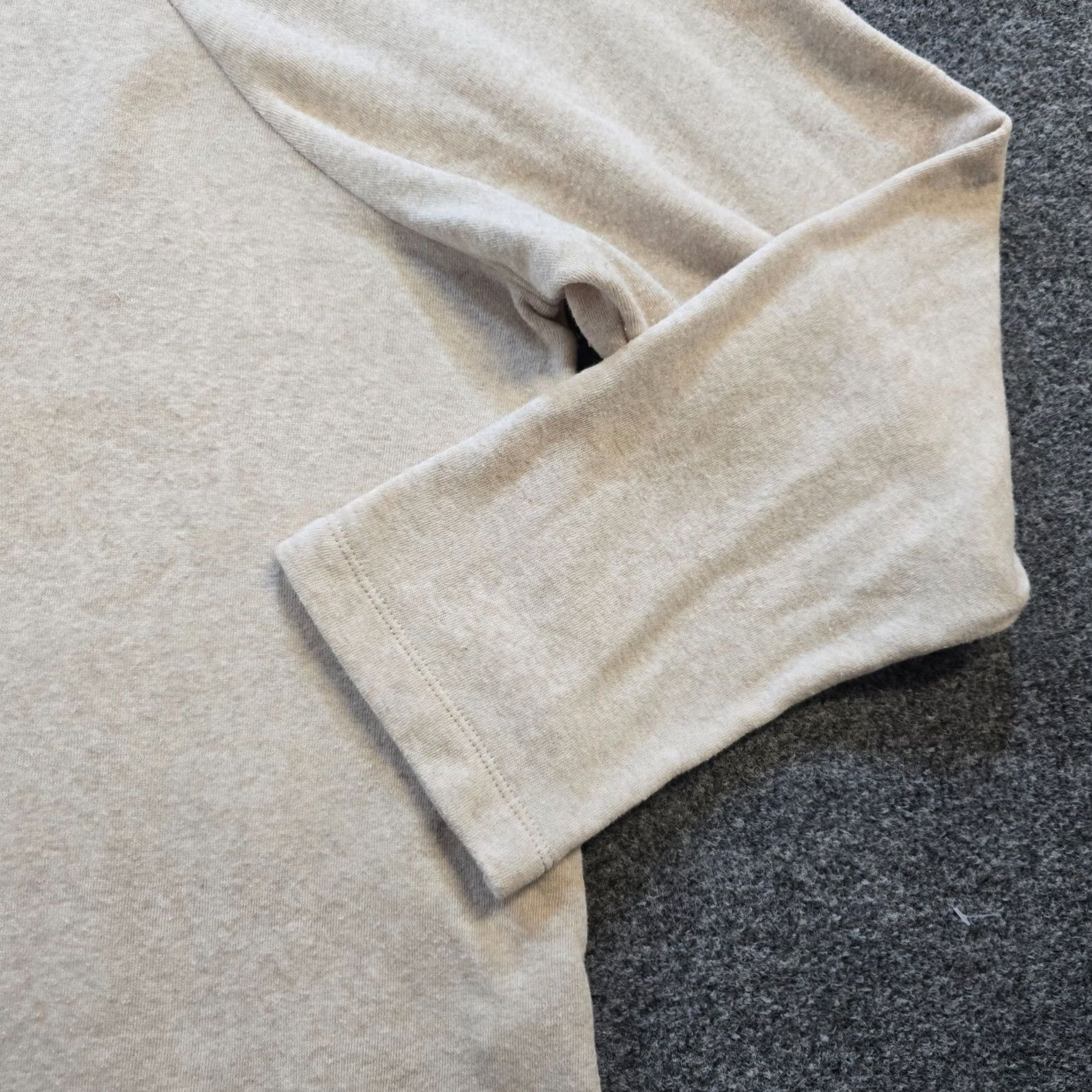 J.Crew J.CREW Sweater Women 2X Beige High Neck Button Long Sleeve Knit Pullover Casual 2X Womens Size XXL / US 16-18 / IT 52-54 - 5 Thumbnail