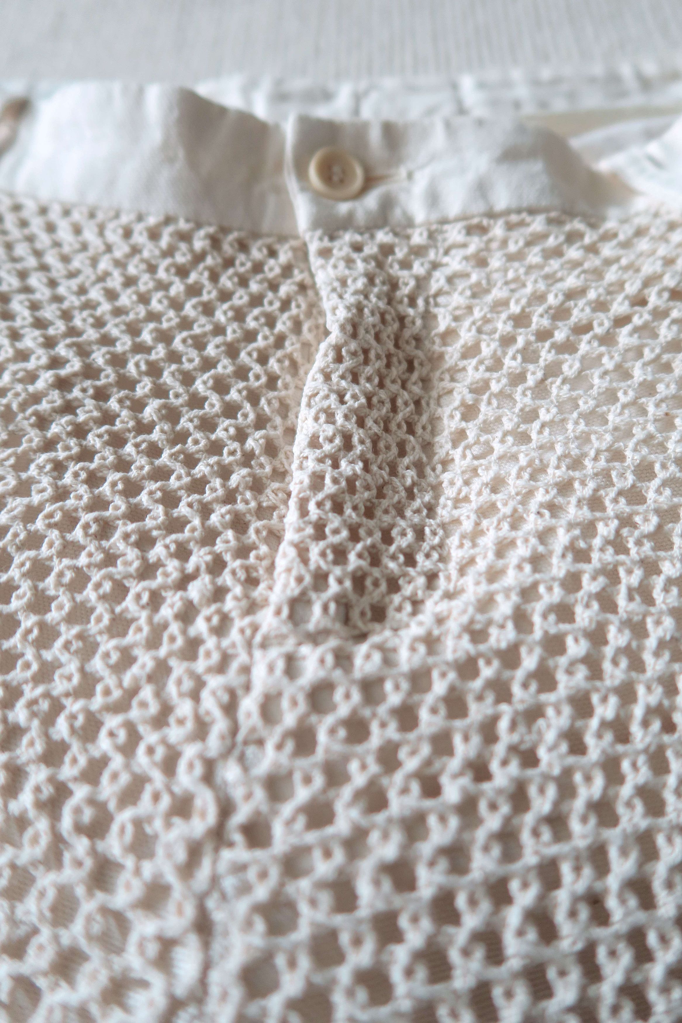 Daniele Alessandrini Daniele Alessandrini Italy Luxury Knitted Net Front Shorts Size US 36 / EU 52 - 4 Thumbnail
