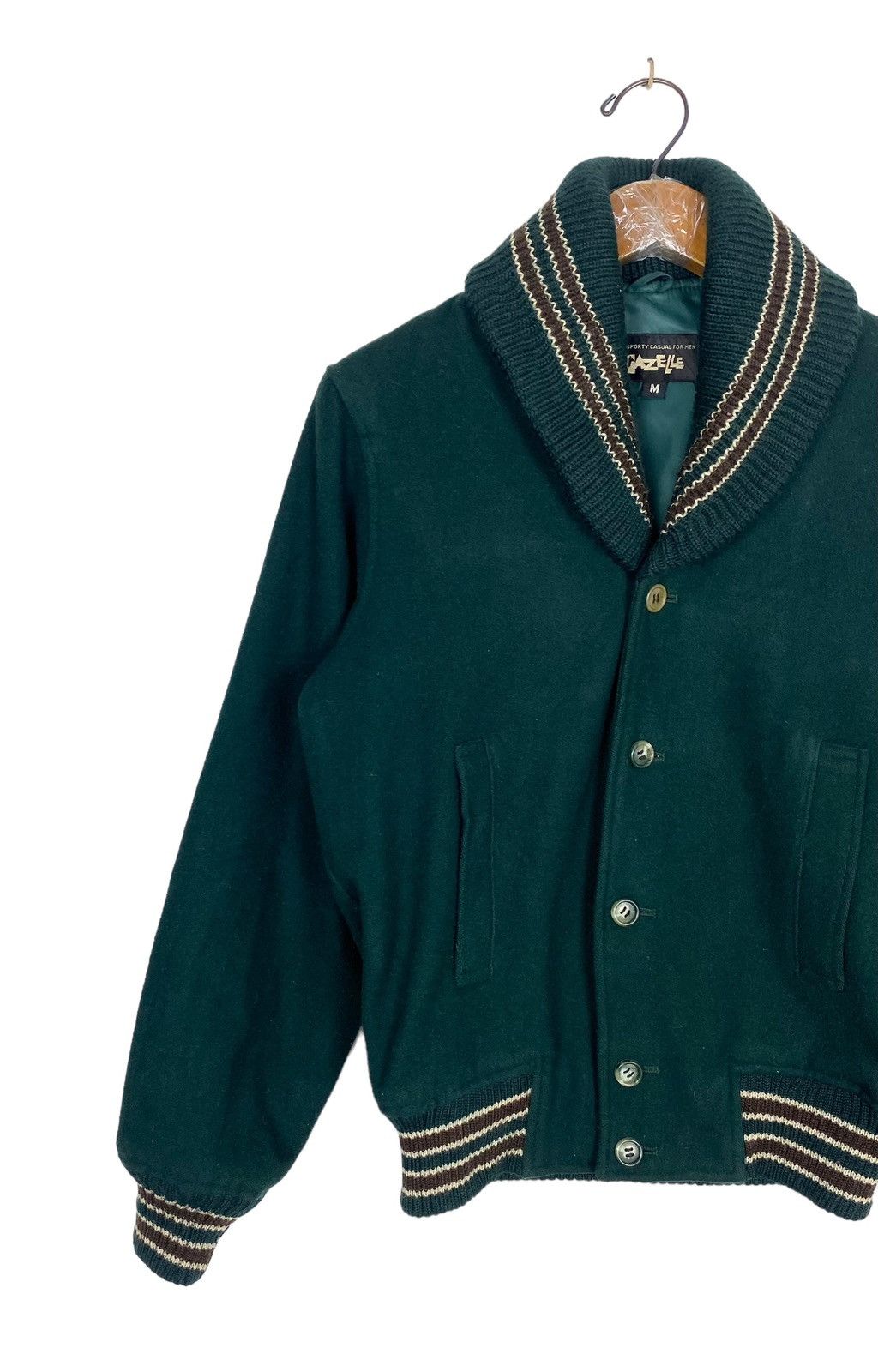 Japanese Brand Rare‼️ Vintage Gazelle Wool Jacket Made in Japan Size US S / EU 44-46 / 1 - 2 Thumbnail