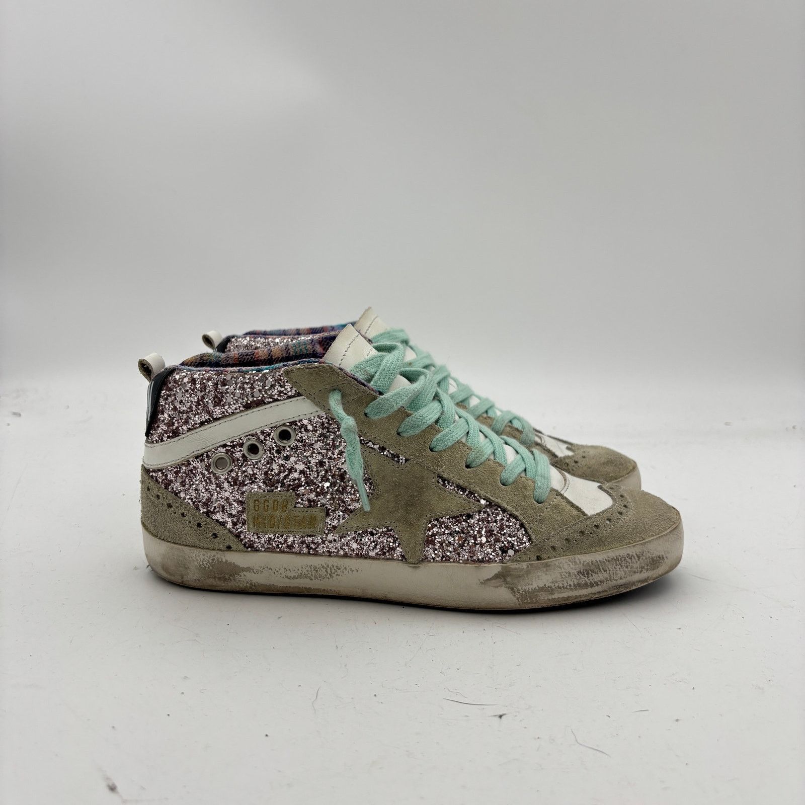 Golden Goose Golden Goose Glitter Midstar Shoes Sneakers Women's 37 US 7 Size US 7 / IT 37 - 3 Thumbnail