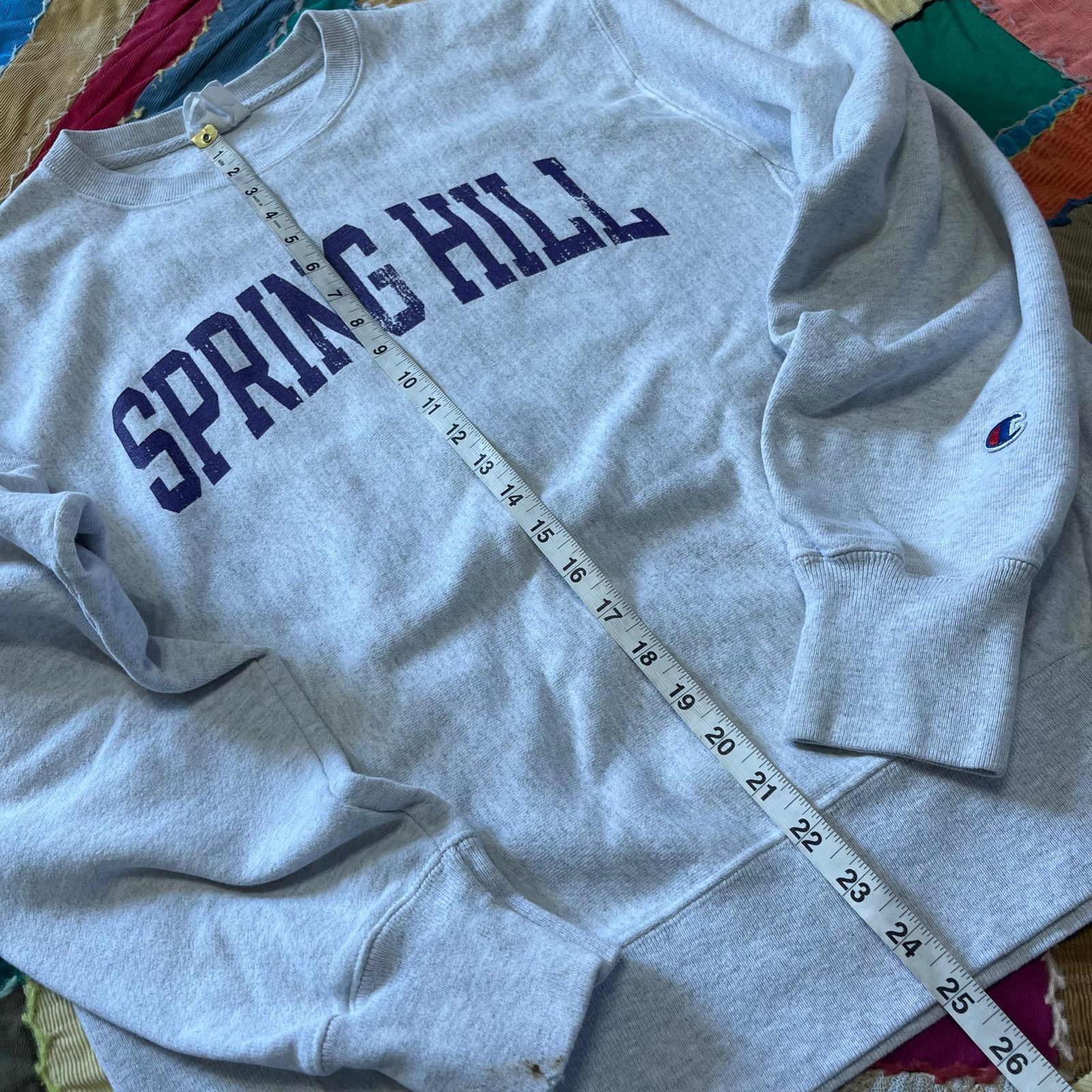 Champion Y2K Champion Reverse Weave Spring Hill Grey Crewneck Medium Size US M / EU 48-50 / 2 - 4 Thumbnail