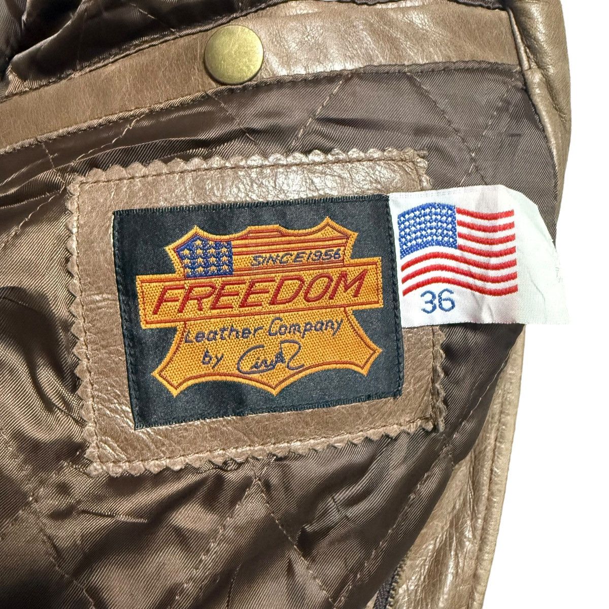Other Freedom US Naval Southwest Airborne Leather Jacket Size US M / EU 48-50 / 2 - 6 Thumbnail