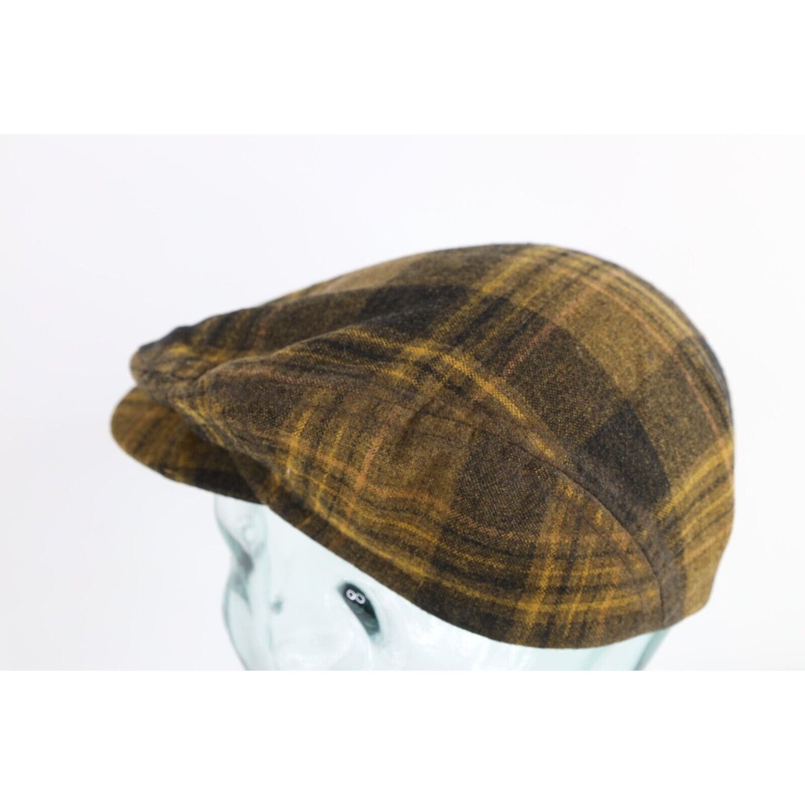 Pendleton × Vintage Vintage 60s Pendleton Distressed Wool Newsboy Cabbie Hat Cap Size ONE SIZE - 5 Thumbnail