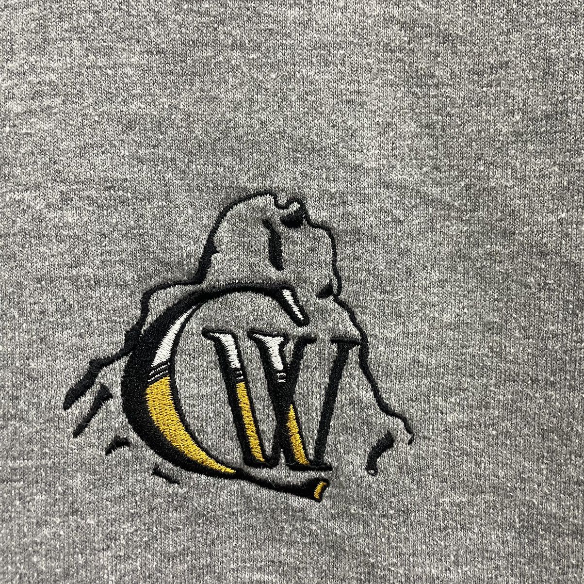 Vintage 🔥Vintage Embroidered Logo Half Zipper Sweatshirts Size US M / EU 48-50 / 2 - 5 Thumbnail