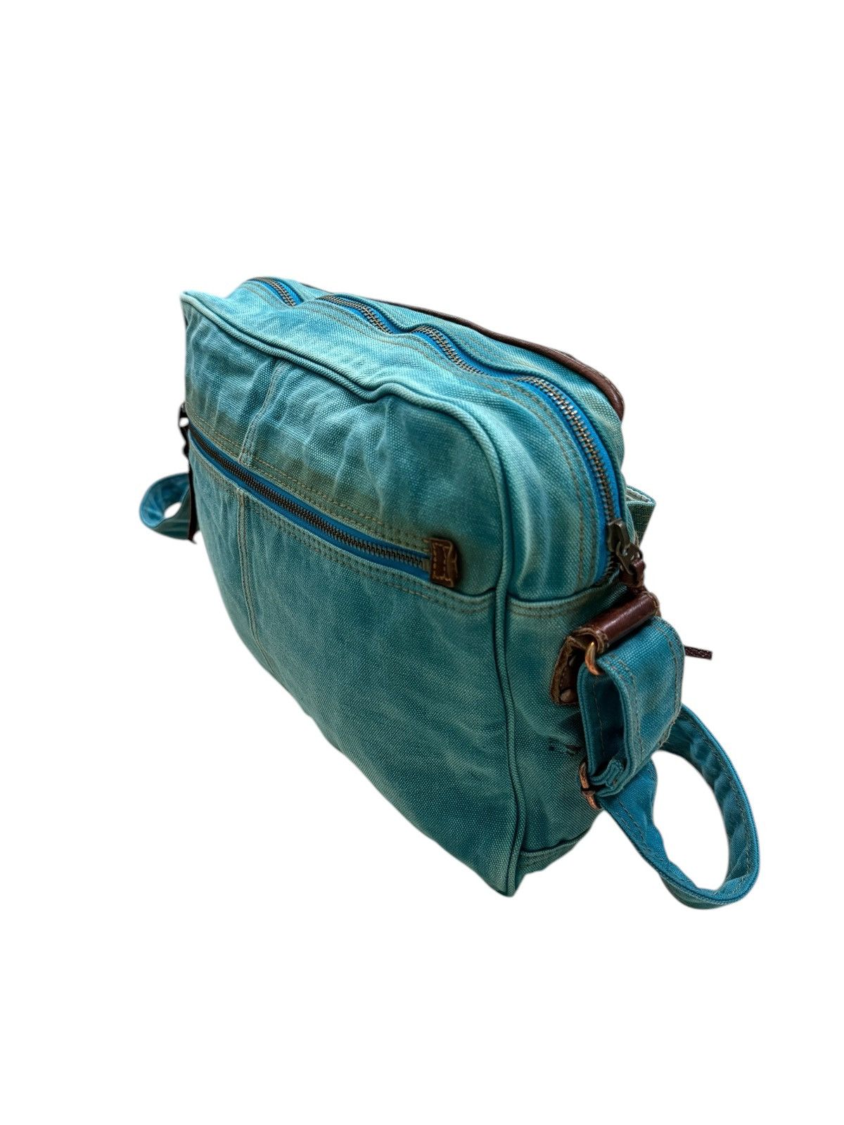 Designer × Japanese Brand TOUGH JEANSMITH DENIM SHOULDER BAG Size ONE SIZE - 11 Thumbnail