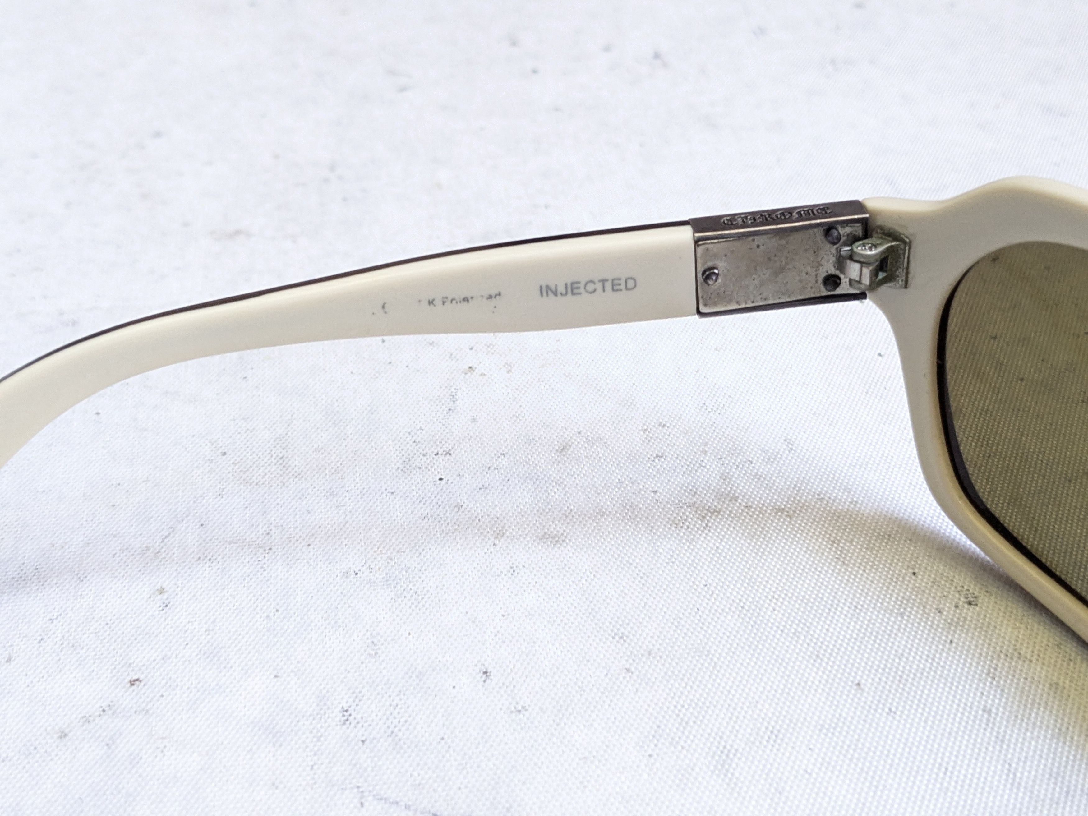 Chrome Hearts Chrome Hearts Sunglasses Injected Green Brown Cross Size ONE SIZE - 11 Thumbnail
