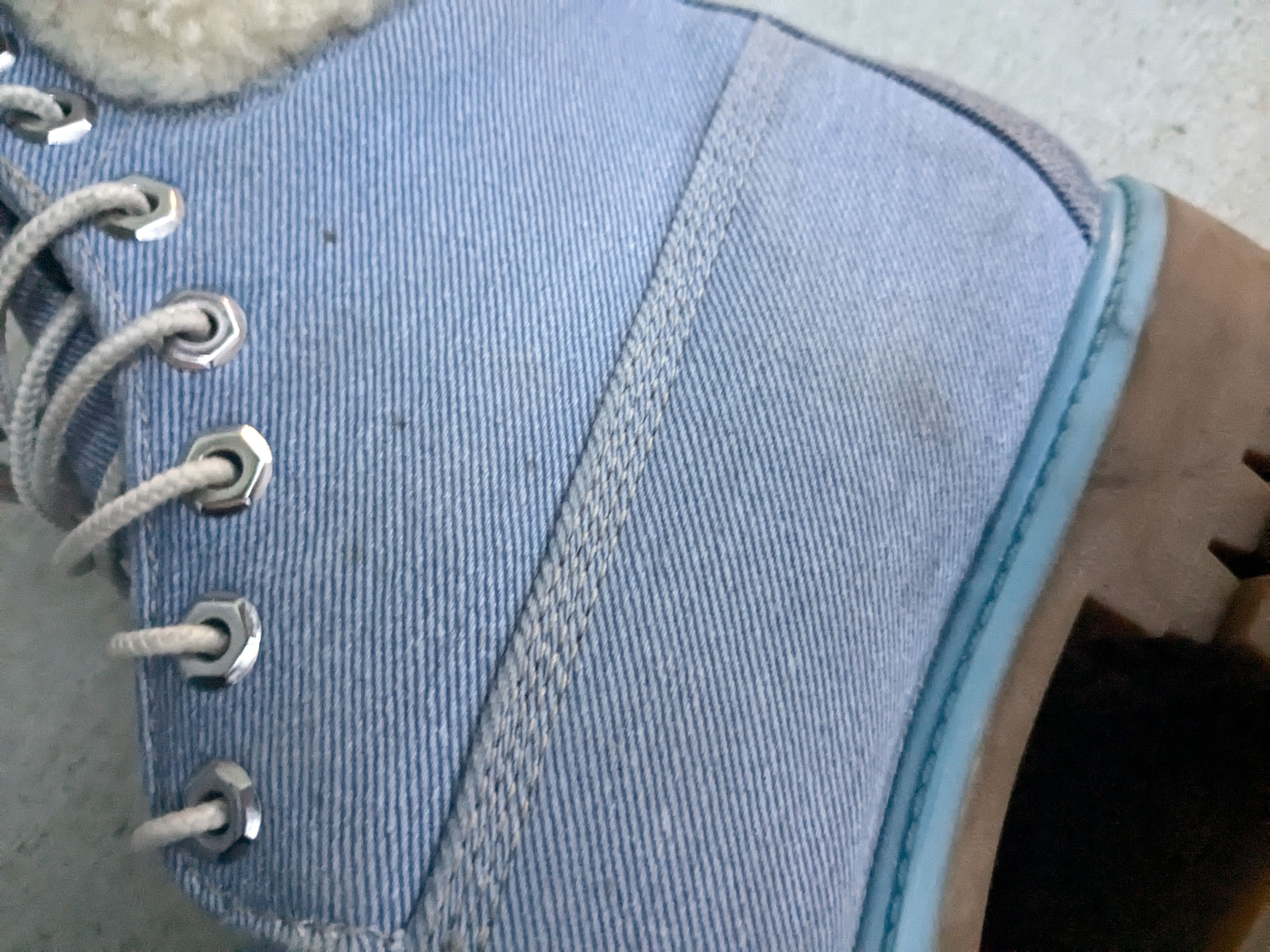 Just Don Timberland Just Don Boots Blue Denim 9.5 Jeans Size US 9.5 / EU 42-43 - 8 Thumbnail