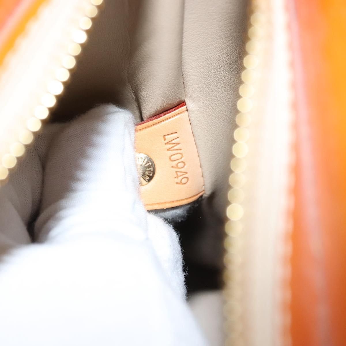 Louis Vuitton LOUIS VUITTON Monogram Vernis Houston Hand Bag Jaune M91121 Size ONE SIZE - 12 Thumbnail