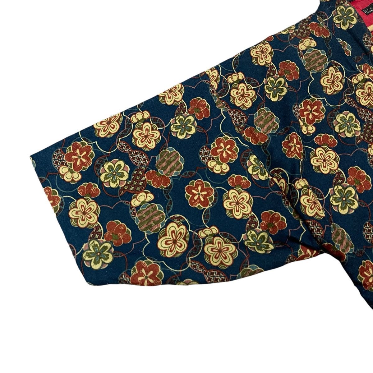 Japanese Brand Vintage Hanten Floral Pattern Traditional Kimono Jacket Size US XL / EU 56 / 4 - 10 Thumbnail