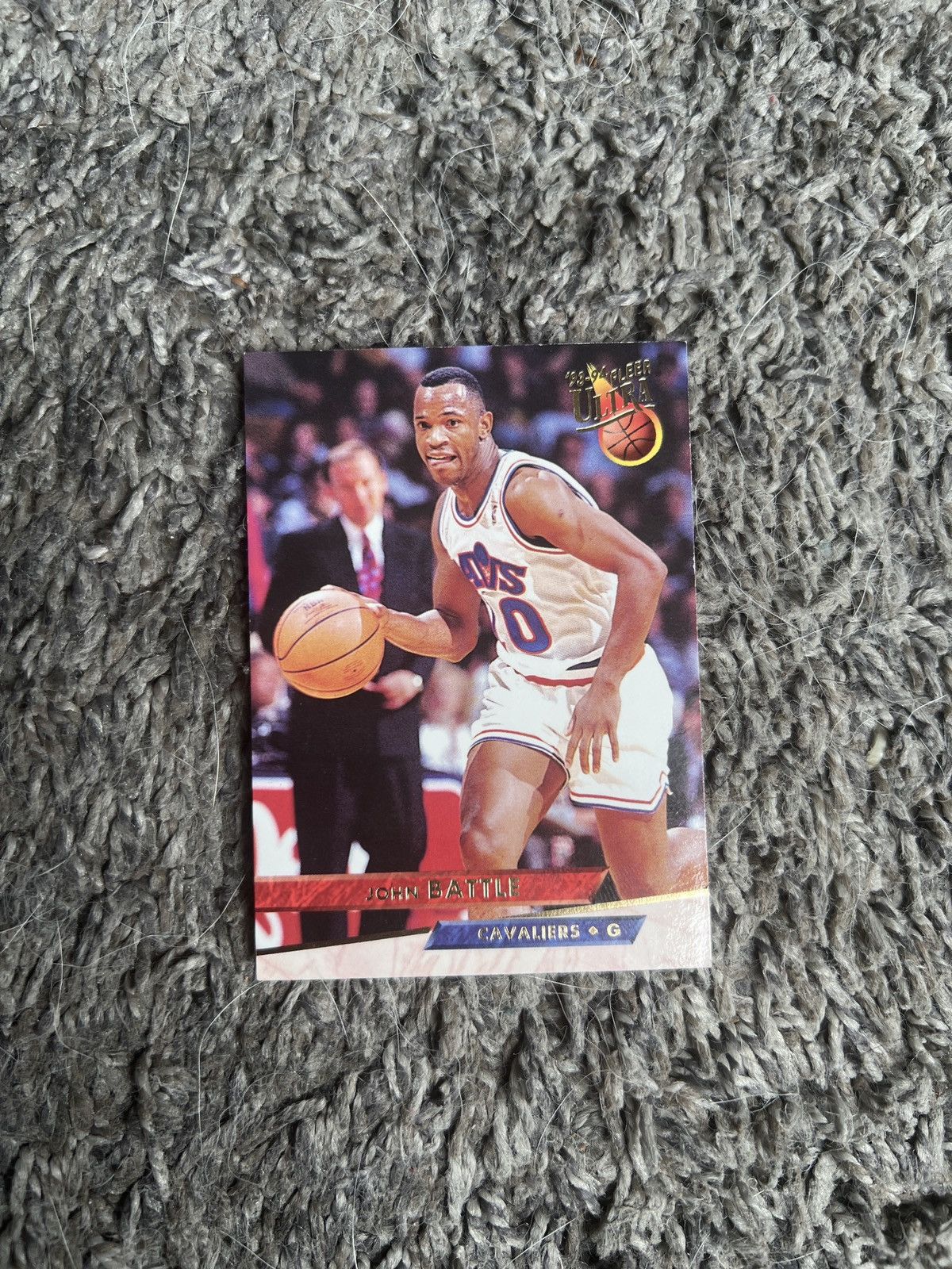 NBA 1994 Fleer Ultra #225 John Battle Card Size ONE SIZE - 1 Thumbnail
