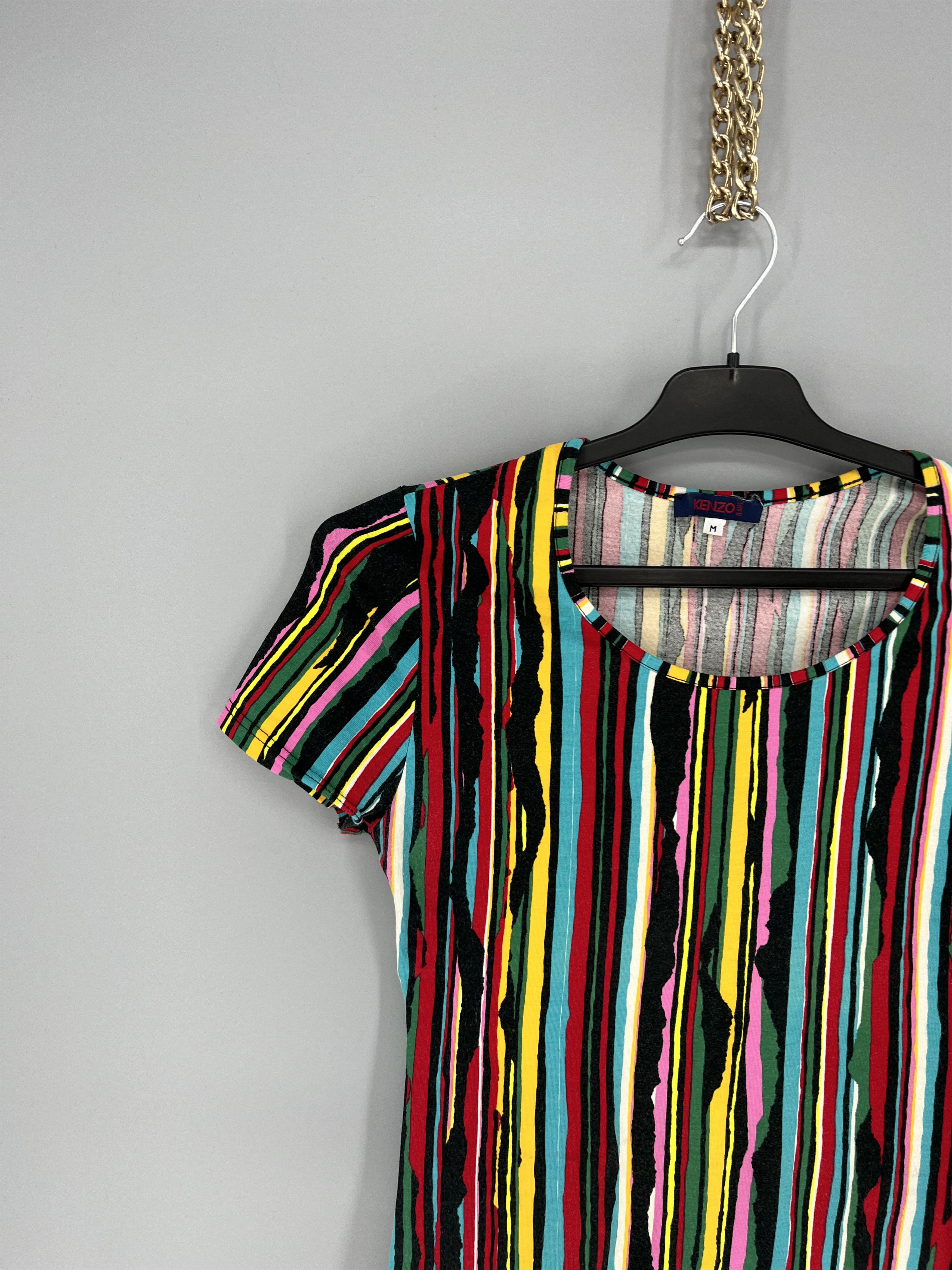 Kenzo Vintage Kenzo Striped Womens Japanese brand Size M Size M / US 6-8 / IT 42-44 - 4 Thumbnail