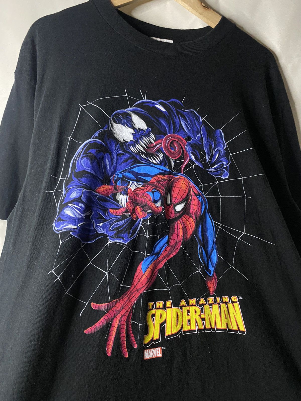 Marvel Comics × Universal Studios × Vintage Vintage Rare Venom Spiderman Universal Studio Size US XL / EU 56 / 4 - 6 Thumbnail