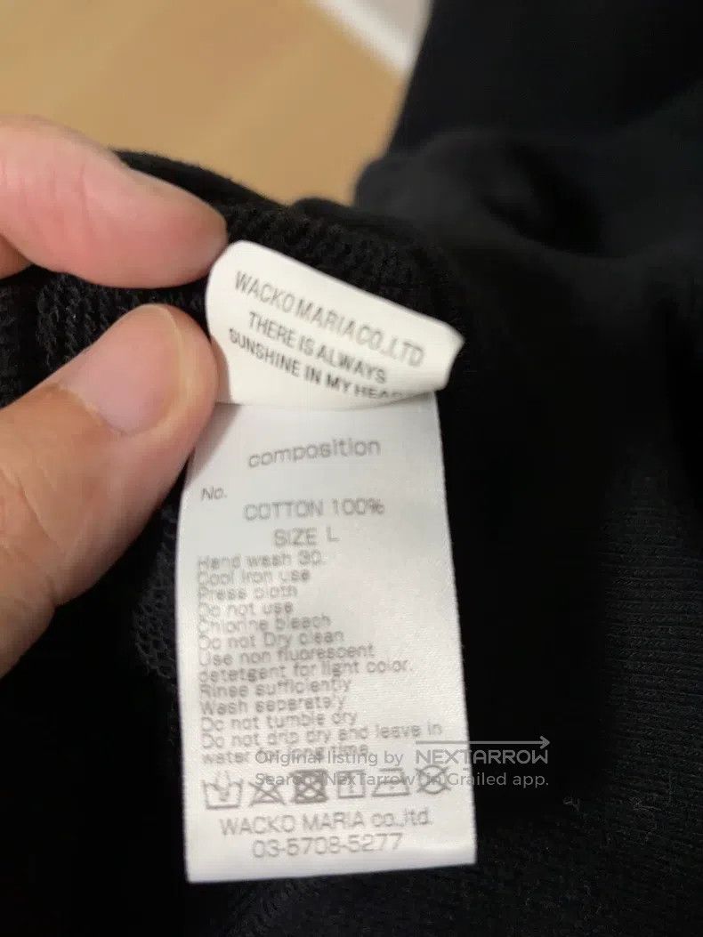 Wacko Maria Wacko Maria Black sweatshirt Size US L / EU 52-54 / 3 - 6 Thumbnail